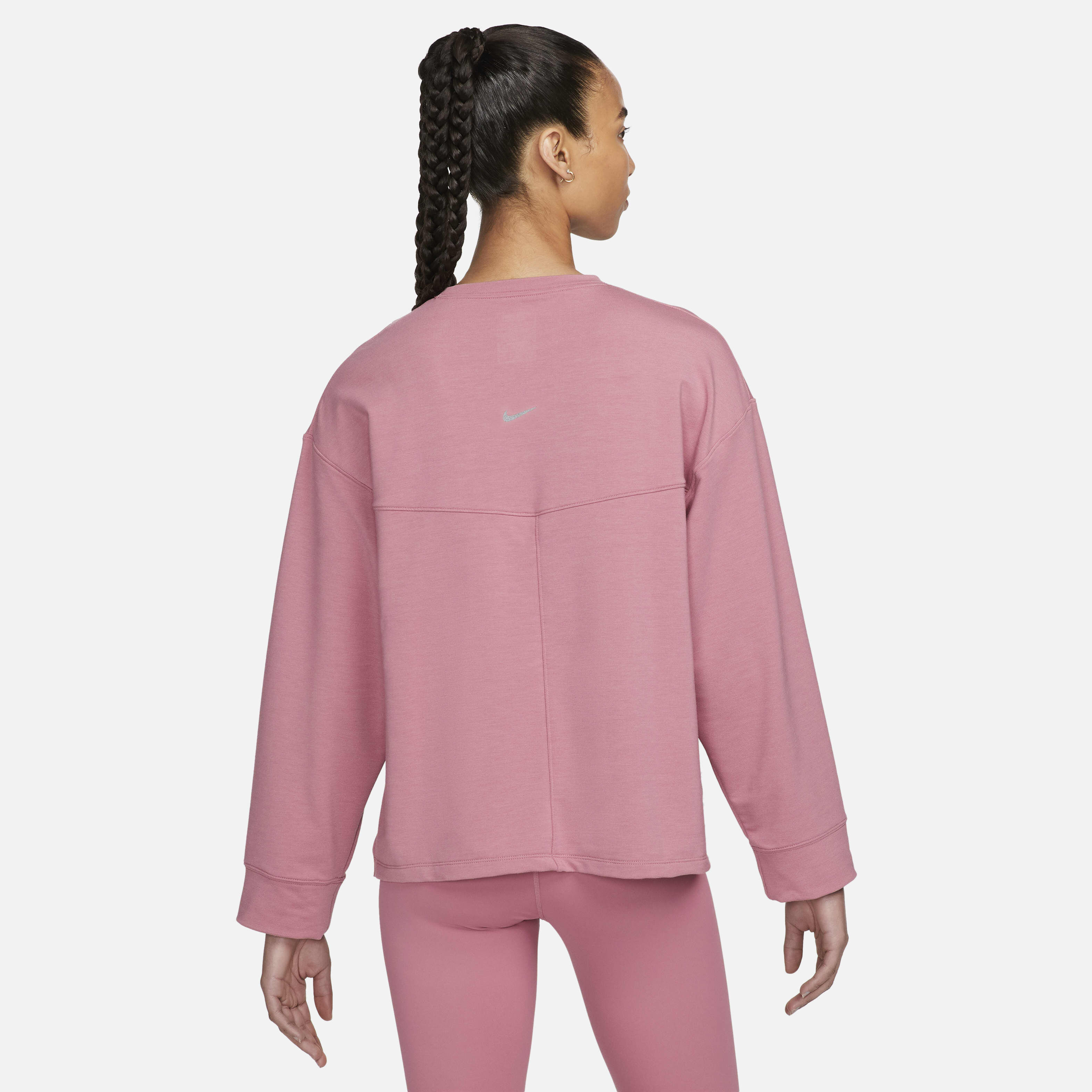 Buy Nike Yoga Dri FIT Women s Crew Sweatshirt Nike Kuwait Official