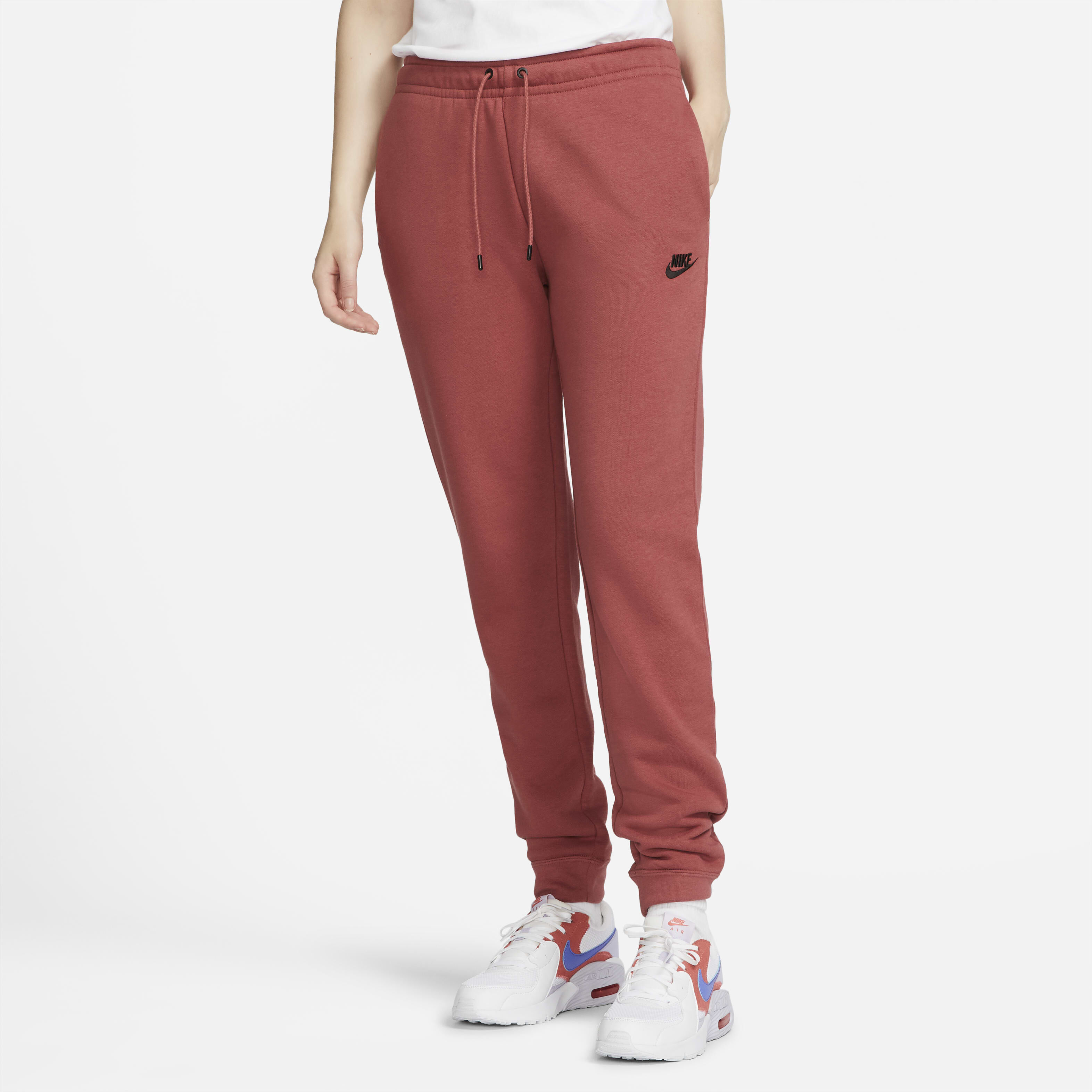 nike sportswear essential fleece trousers women's