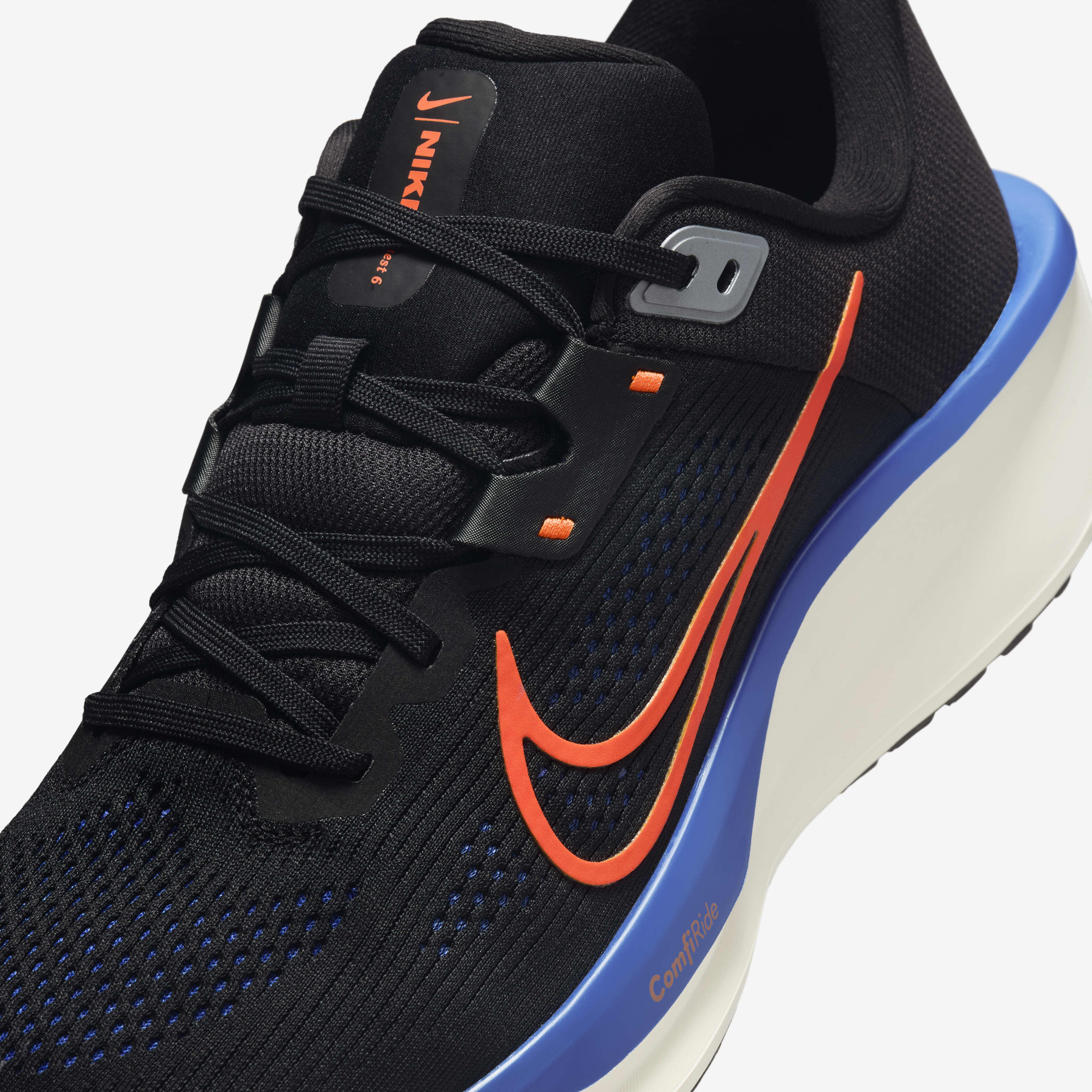 Nike quest black orange shop