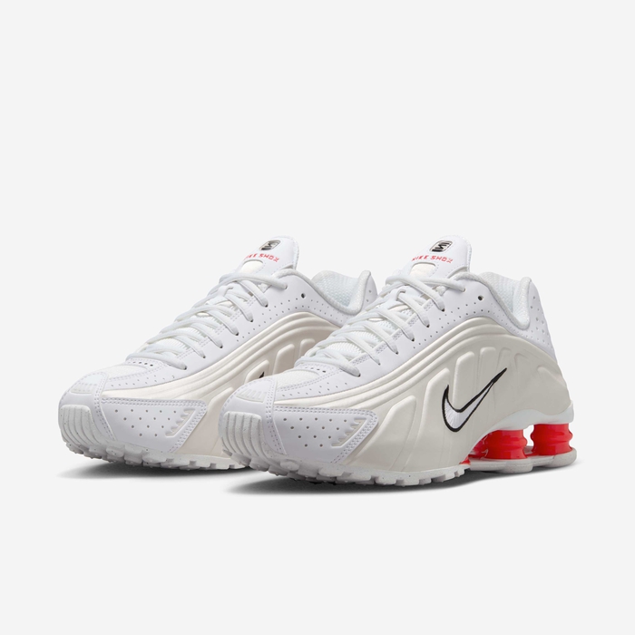 Buy Nike Shox R4 Women's Shoes White/Phantom/Picante Red/White