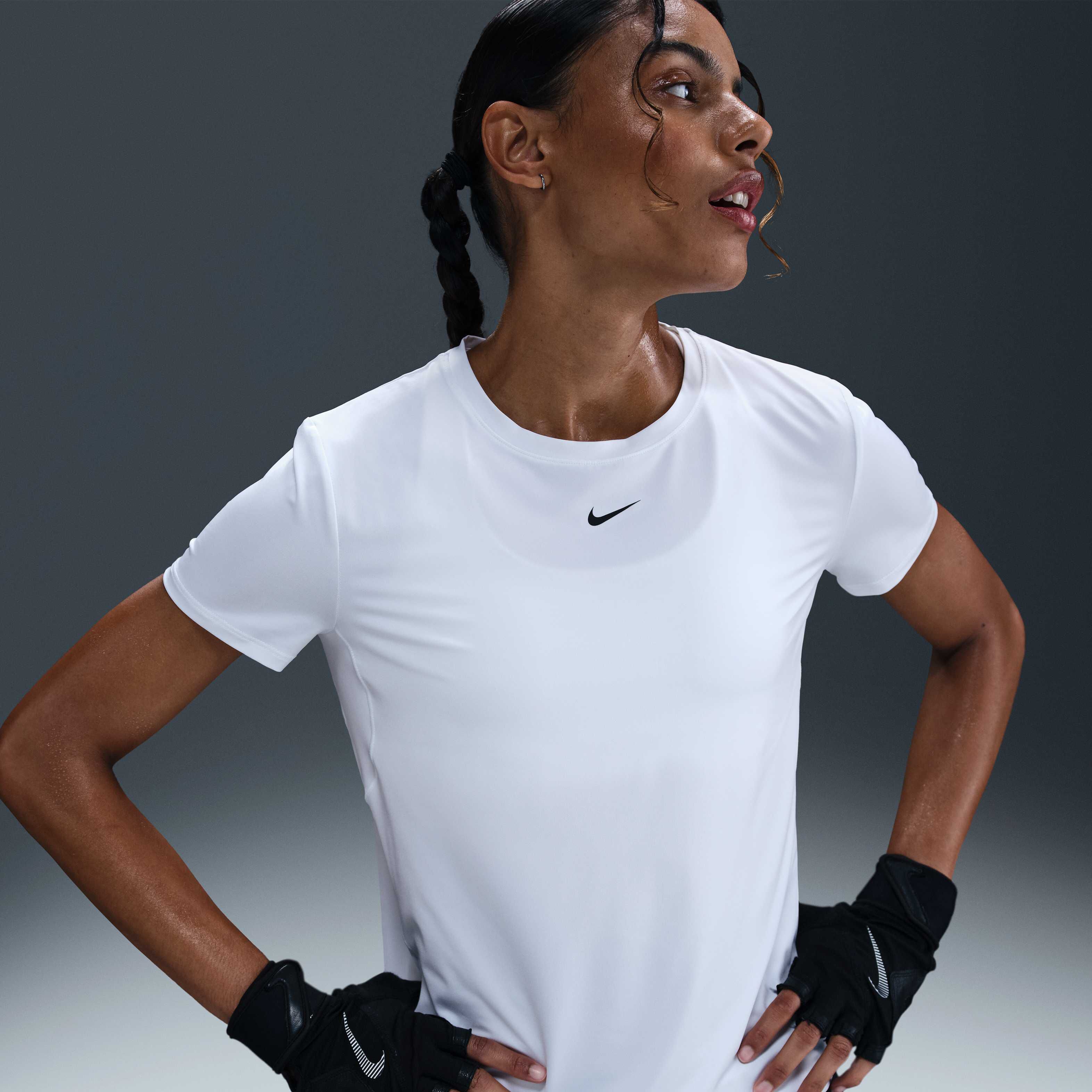 ★ Nike★ One Classic Dry Fit Short Sleeve Top W Apricot Ag Buy Nike One Classic Women's Dri-FIT Short-Sleeve Top