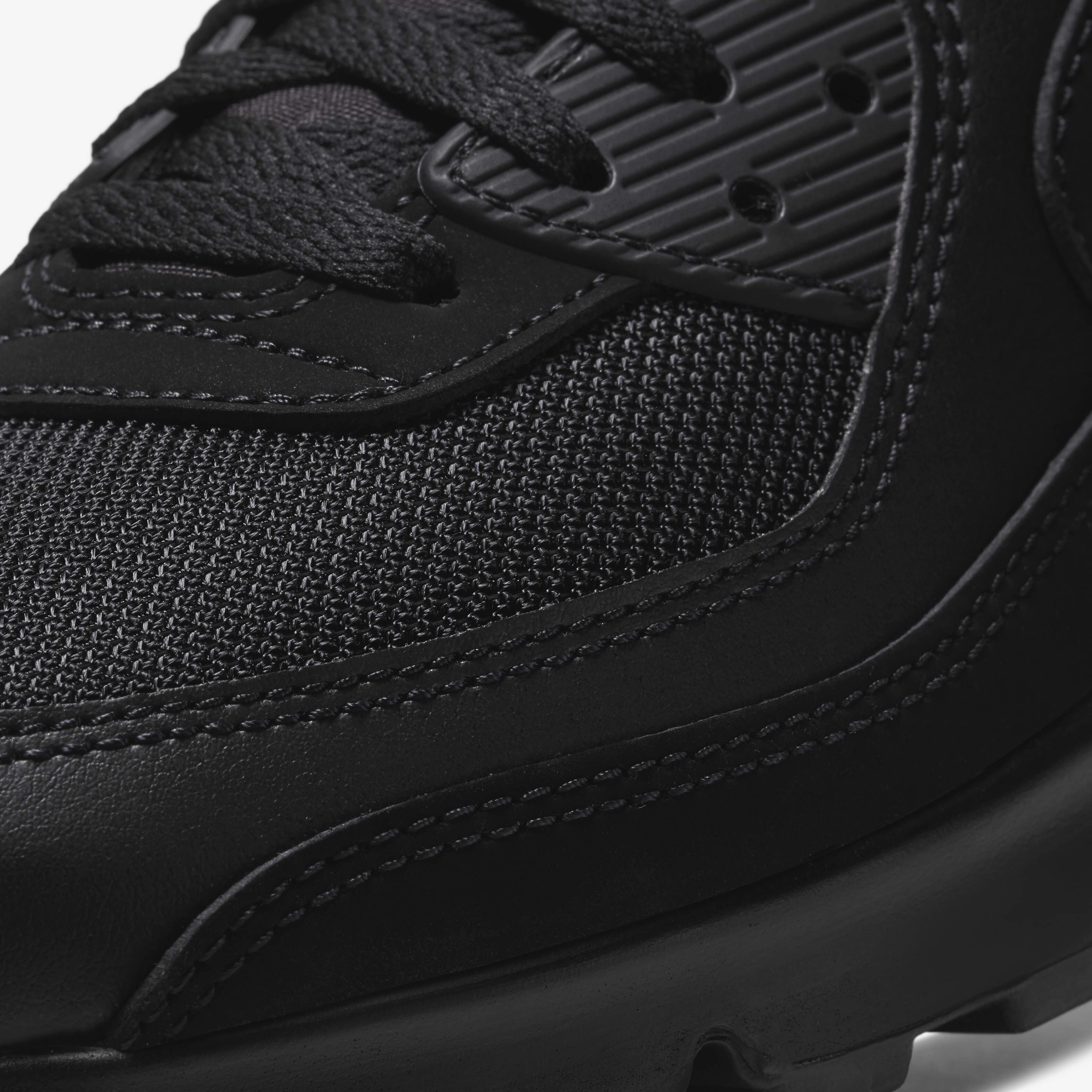 Men's air max 90 essential triple black top