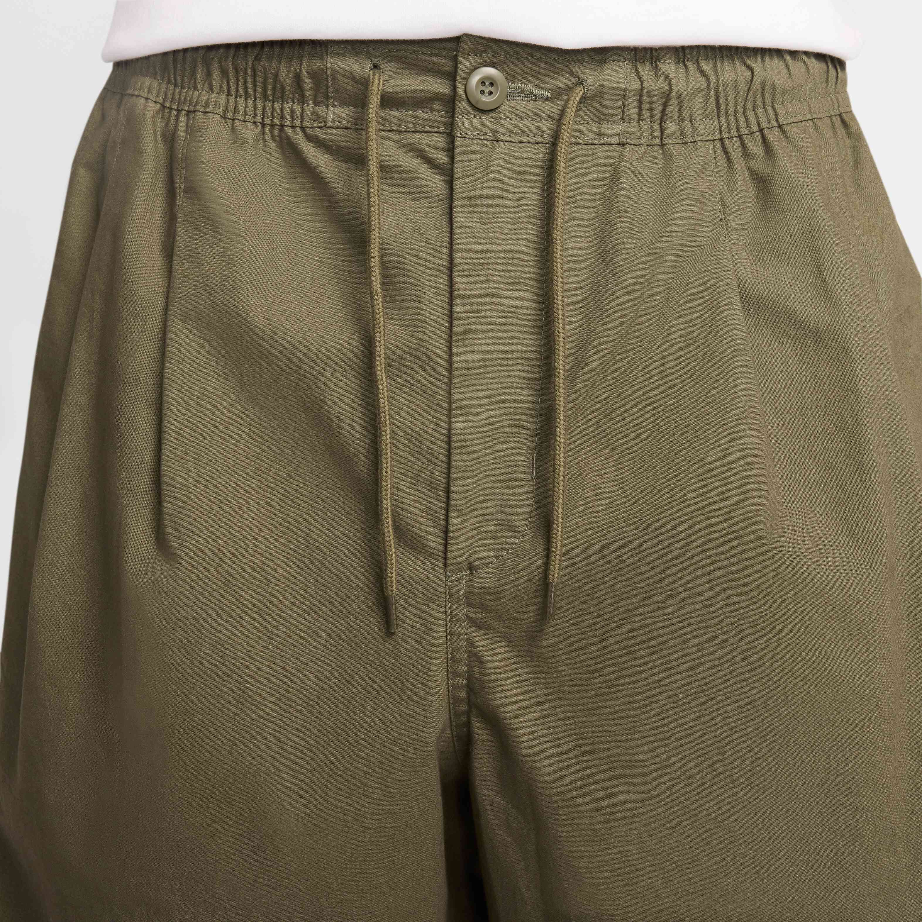 Buy Nike Club Men's Balloon Trousers - Medium Olive/Medium