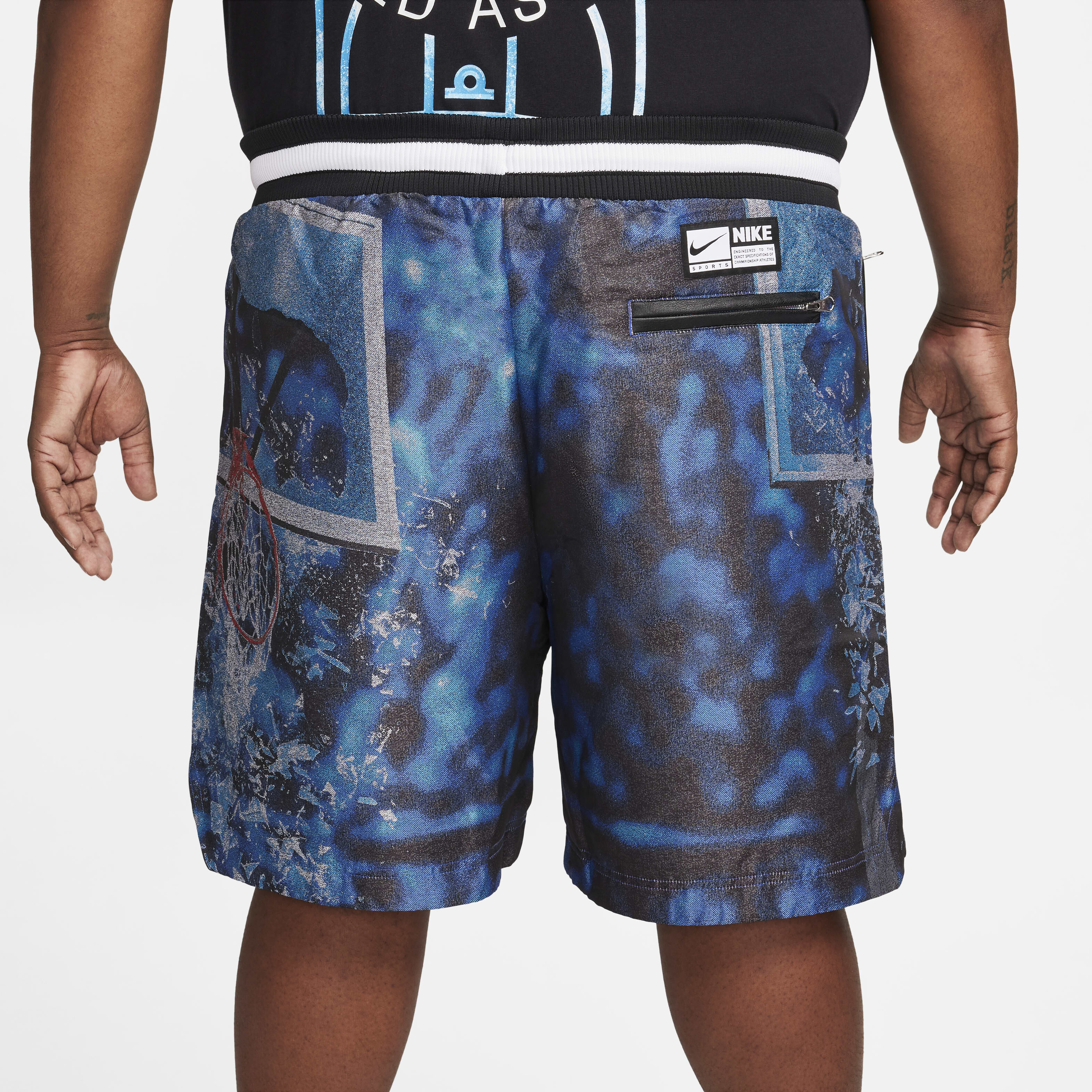 nike dna printed shorts