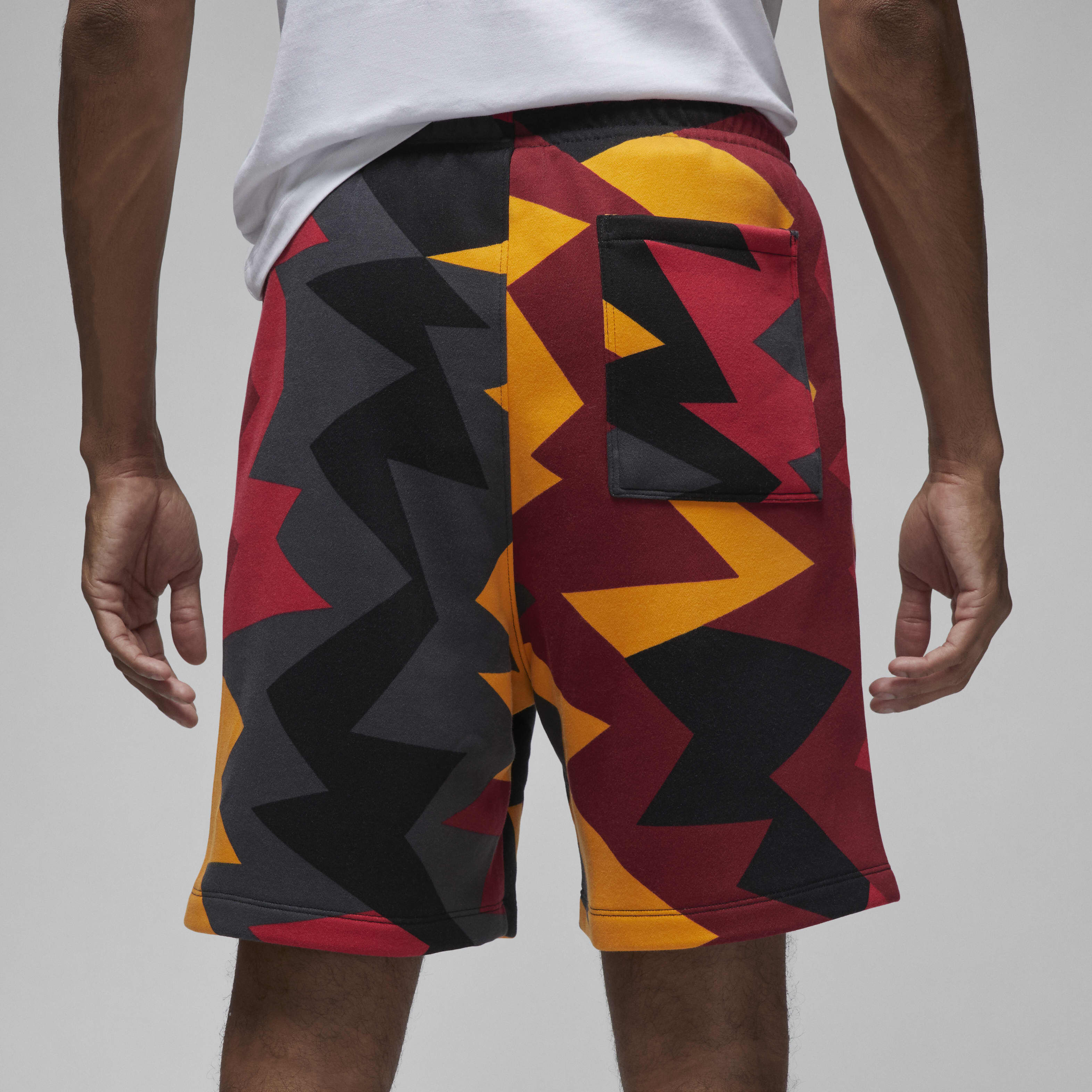Nike red camo shorts top