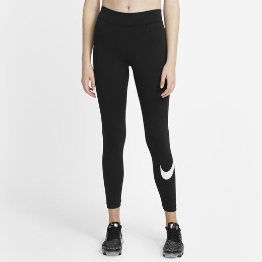 Leggings-Nike, Nike Sportswear Essential, Women's Mid-Rise Swoosh Leggings