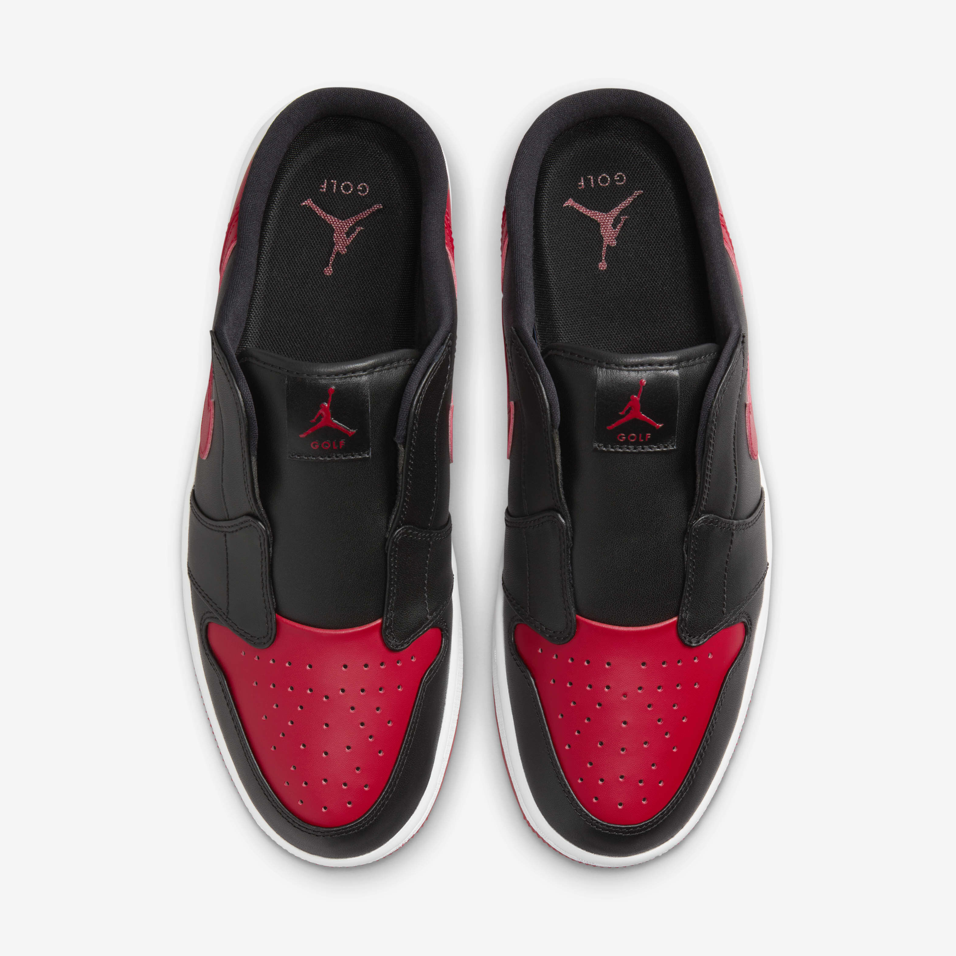 Buy Air Jordan Mule Golf Shoes Black White Varsity Red Nike Kuwait Official