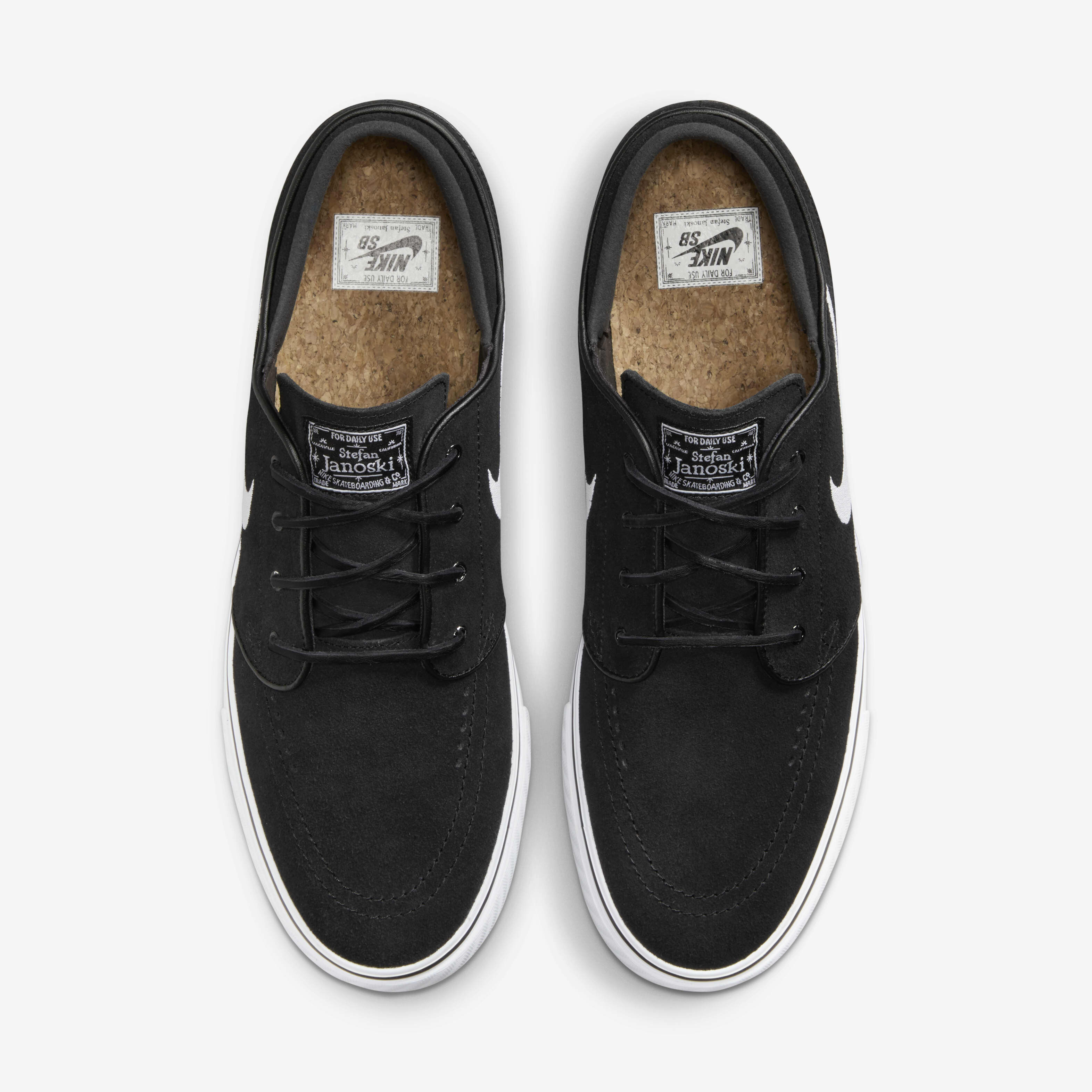 Nike negras janoski top