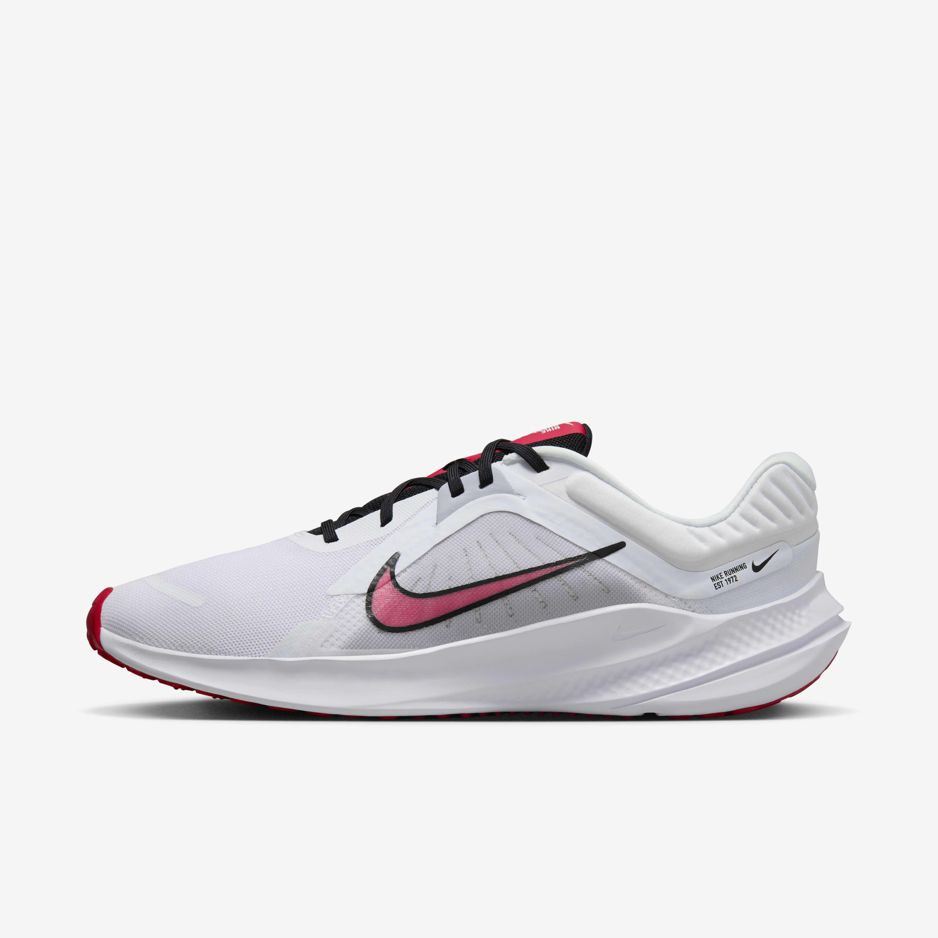 【おまけ付】 Men's 5 Quest Nike Buy Road White/Light - Shoes Running ウォーキング・ランニングウェア