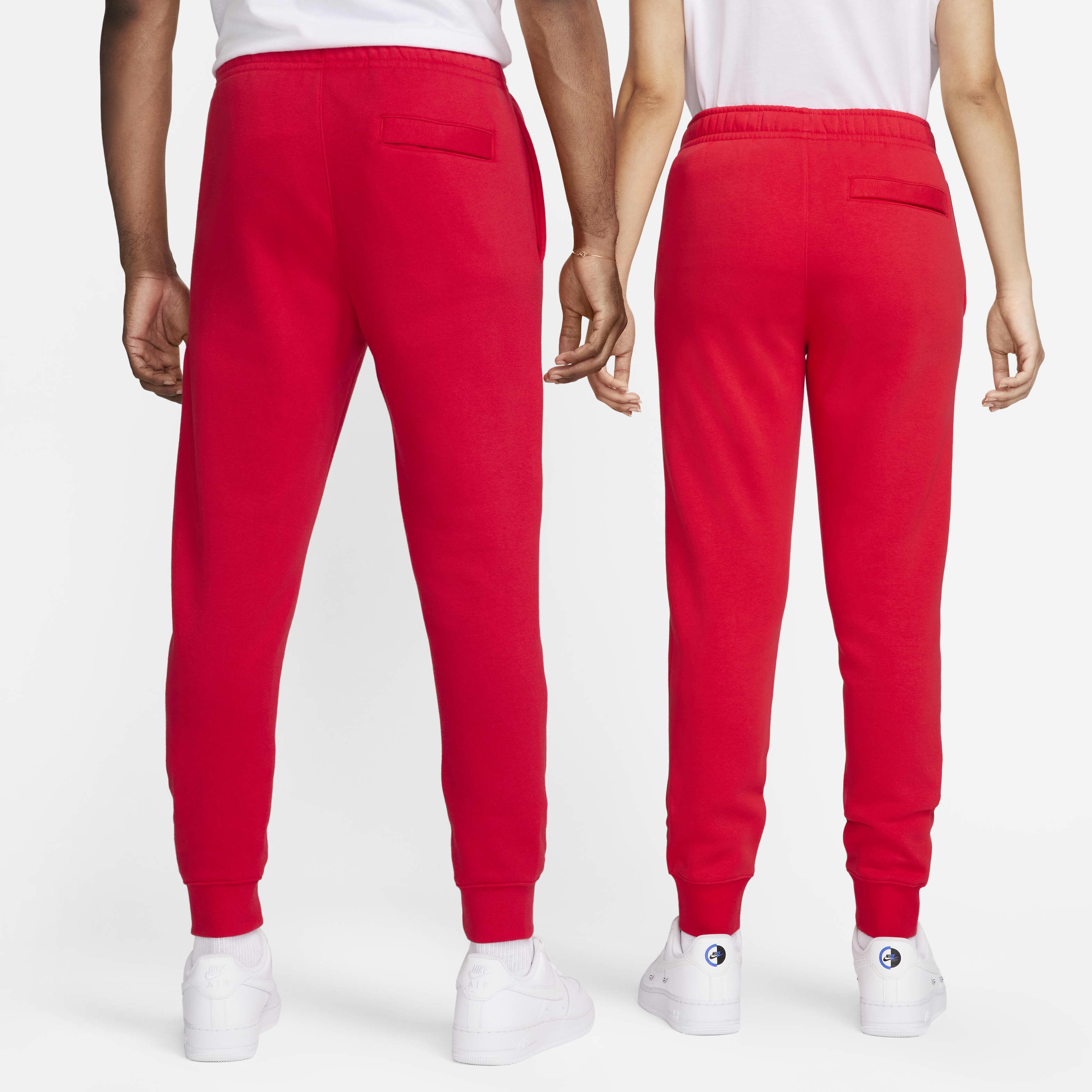 Men red nike joggers store
