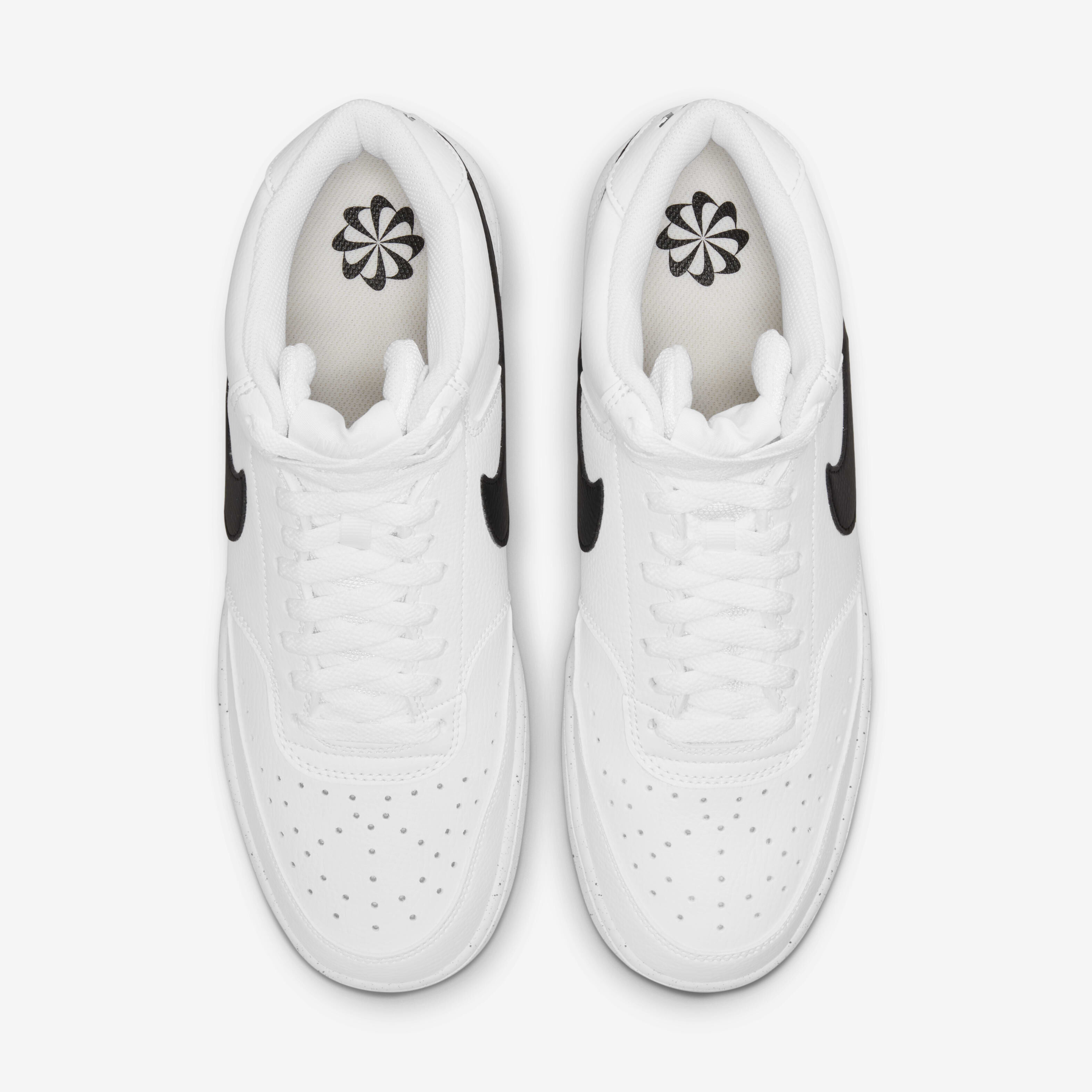 nike mid court white