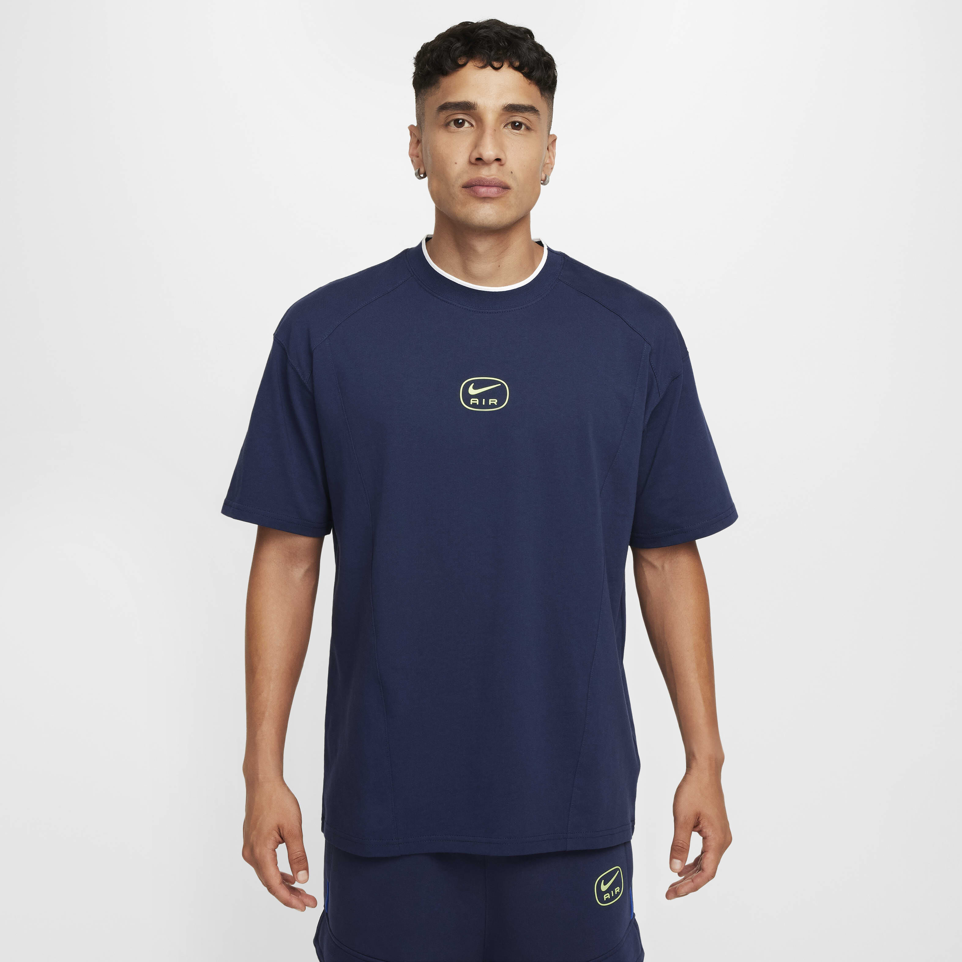Nike air blue shirt hot sale