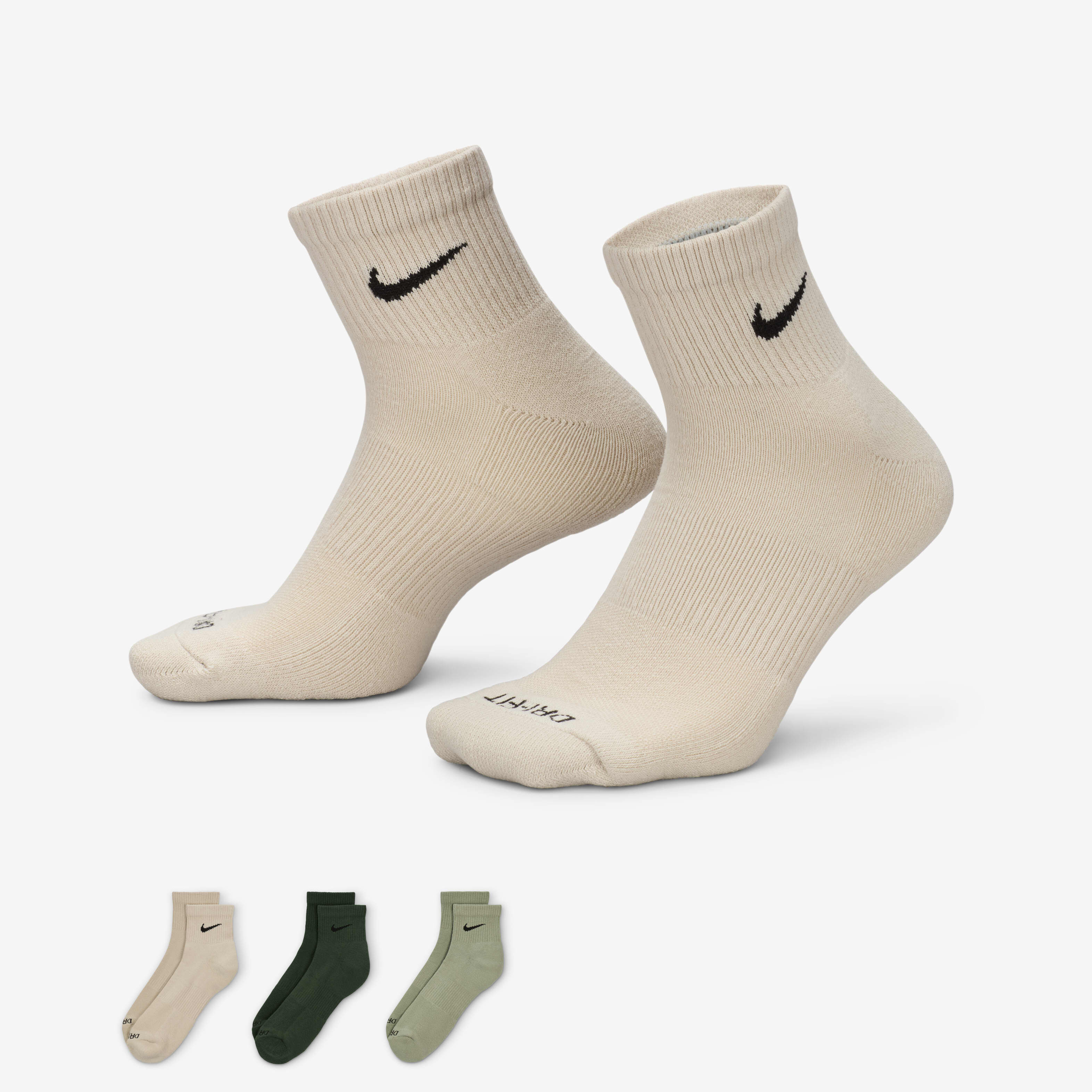 Beige nike socks online