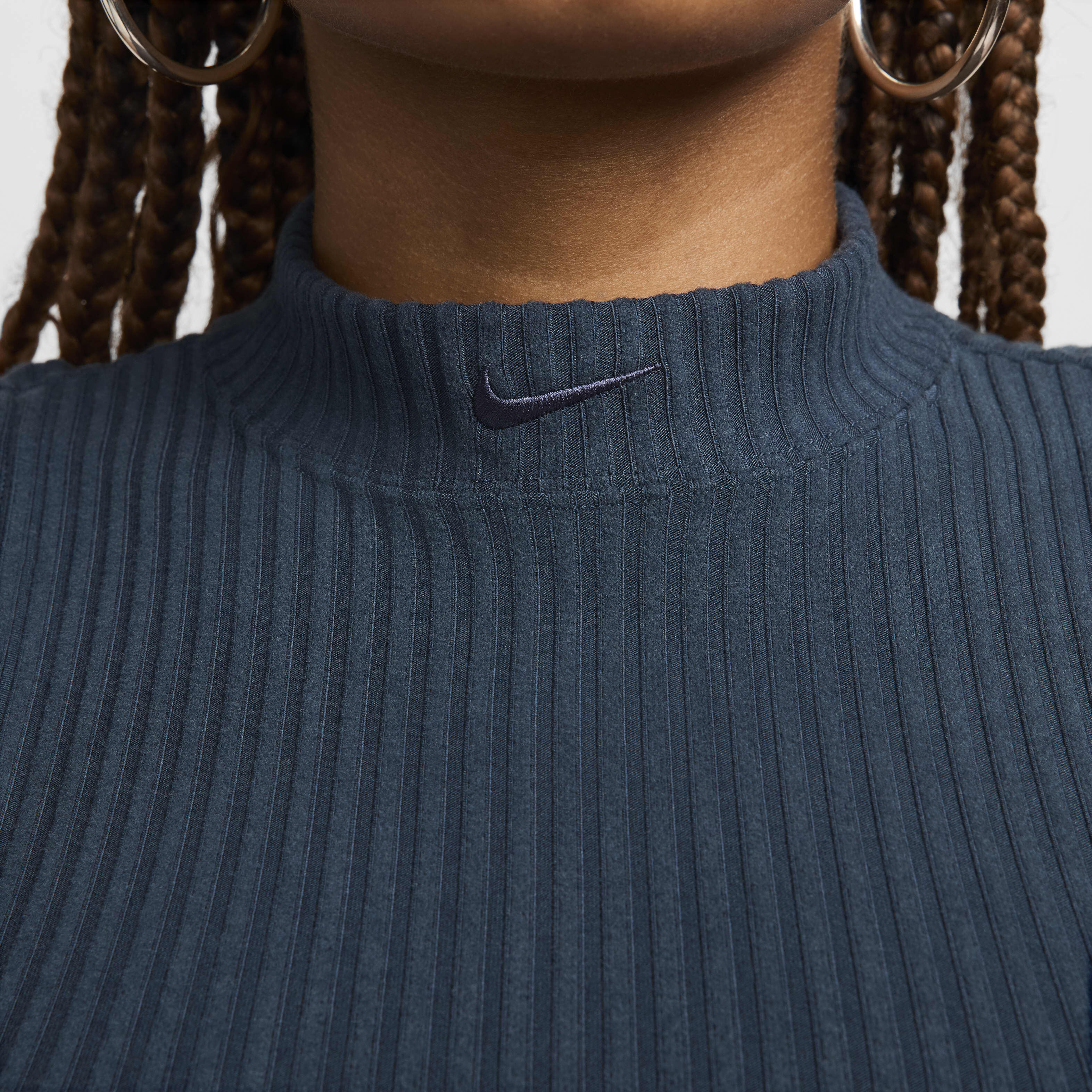 Nike turtleneck crop top shop