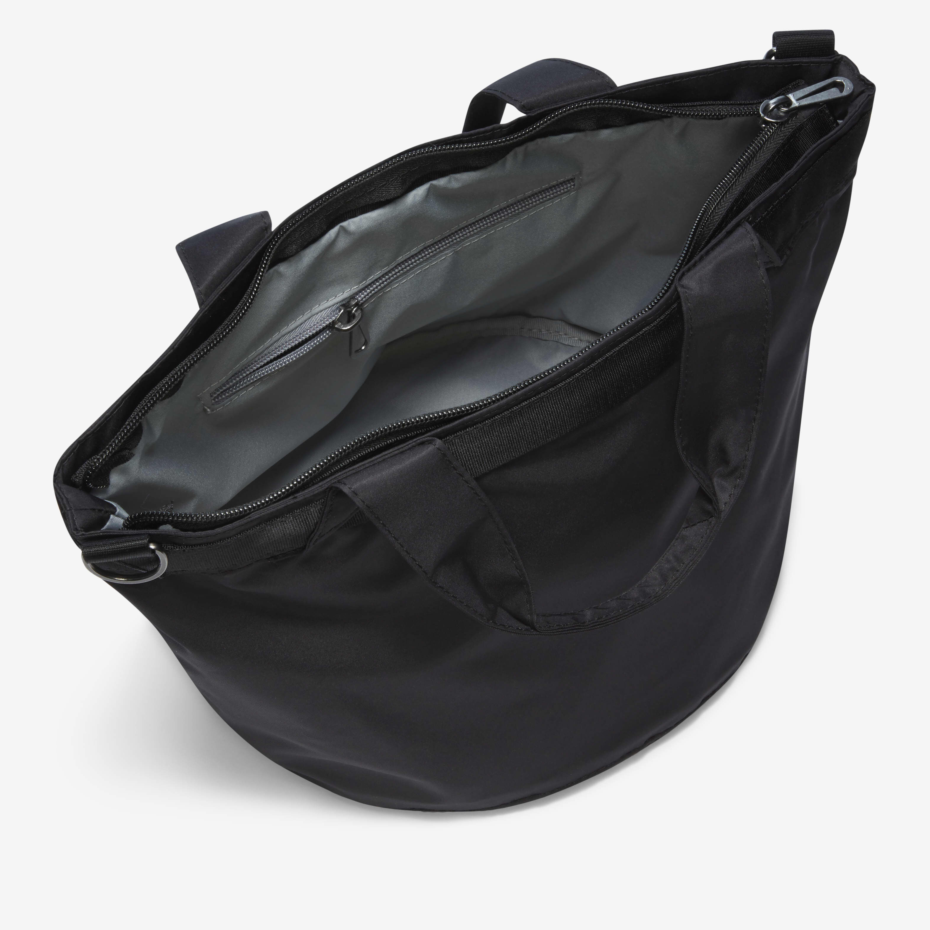 Buy Nike Sportswear Futura Luxe Women s Tote 10L Black Black Light Smoke Grey Nike Kuwait Official