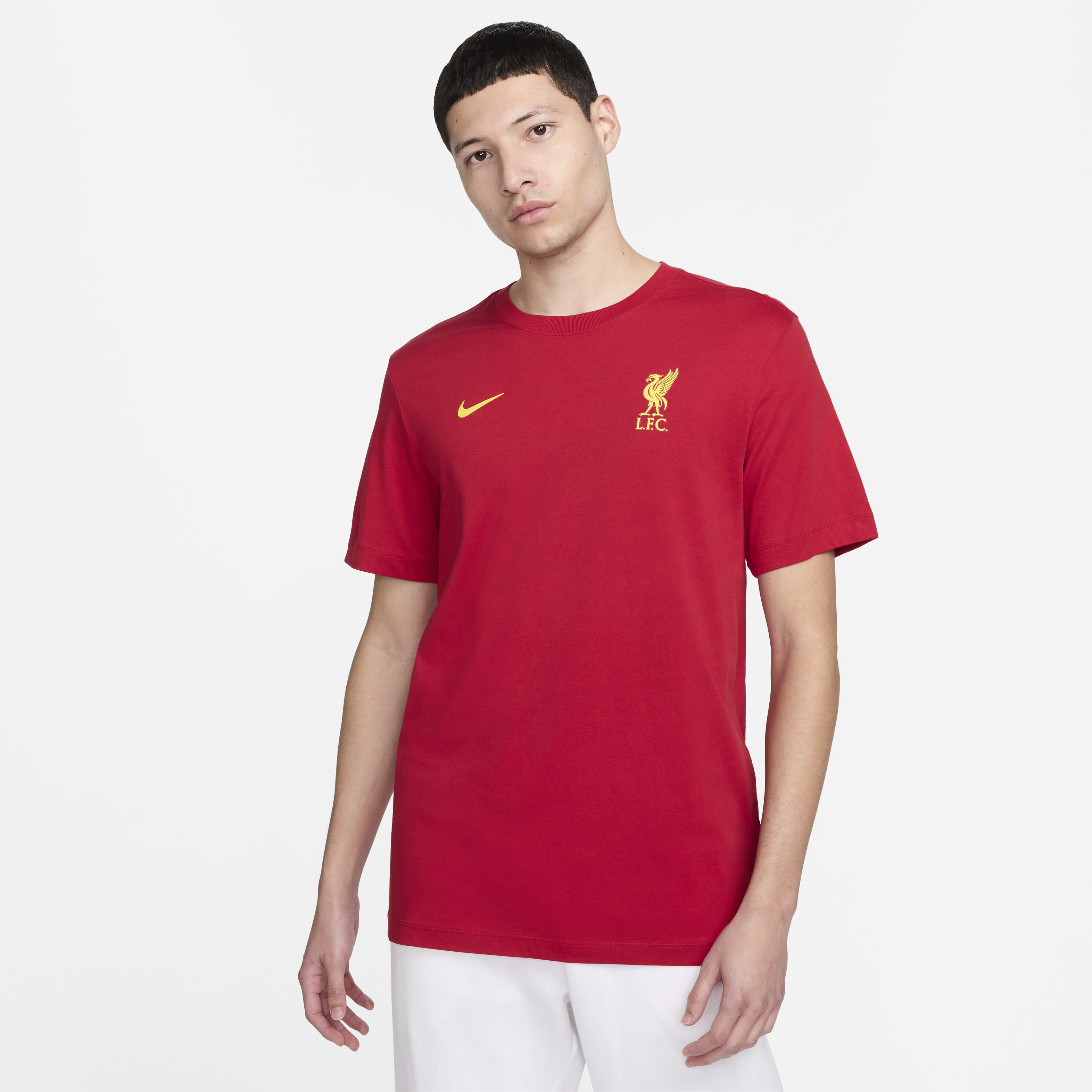 Buy Liverpool F.C. Essential Men's Nike Football T-Shirt
