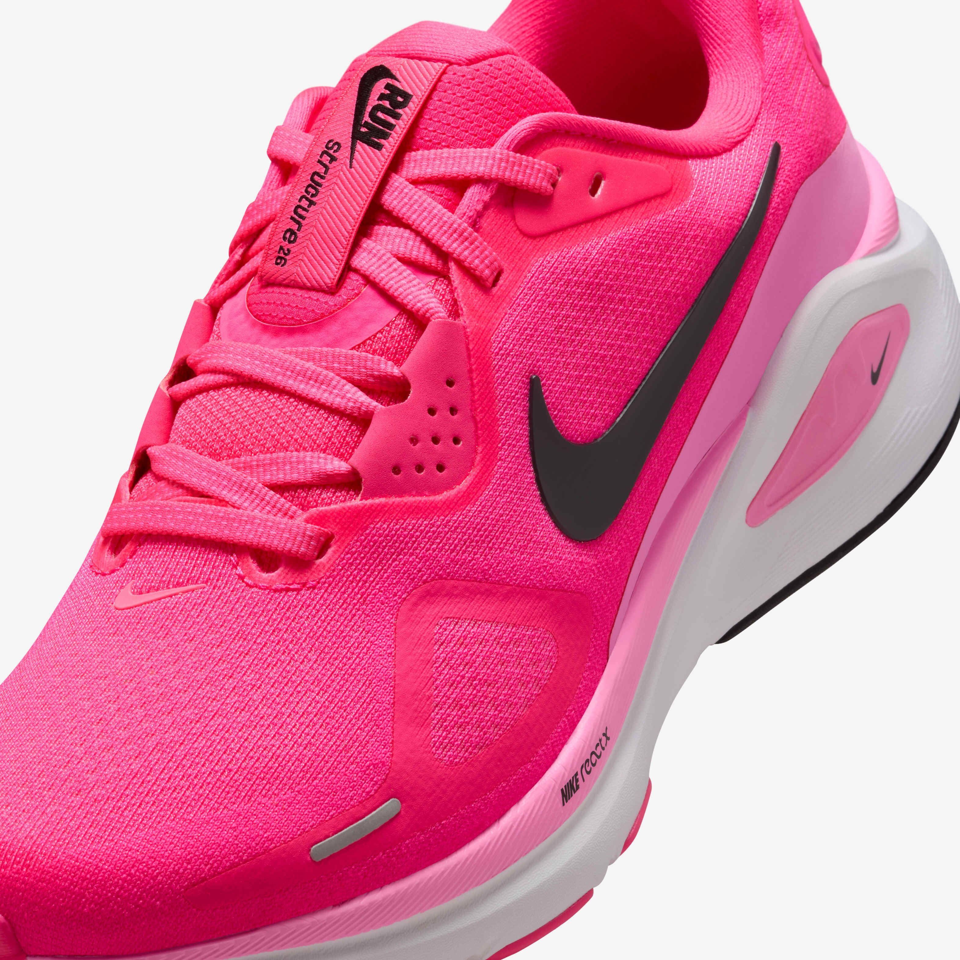 nike structure hyper pink