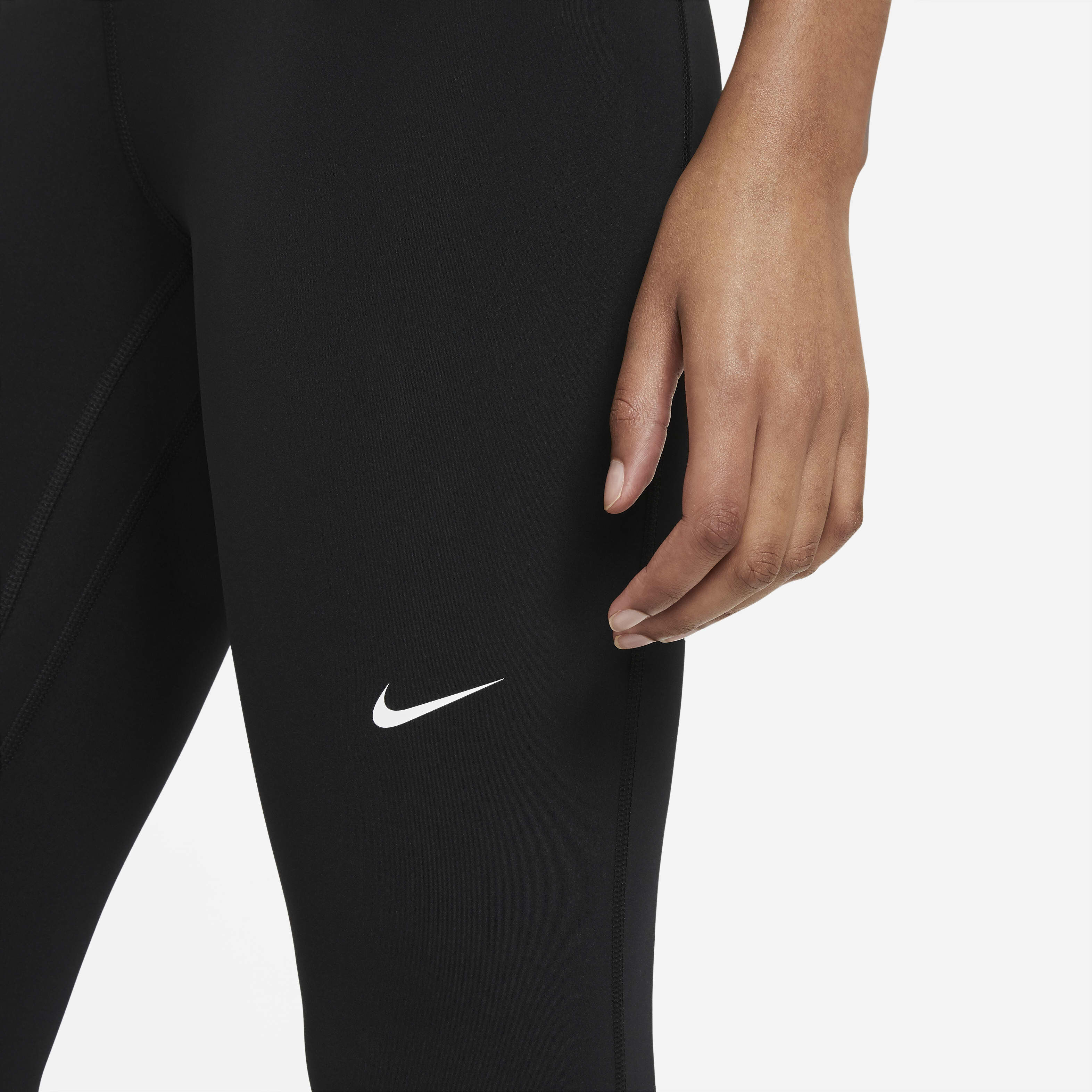 Buy Nike Pro Women s Mid Rise Crop Mesh Panel Leggings Nike Kuwait Official