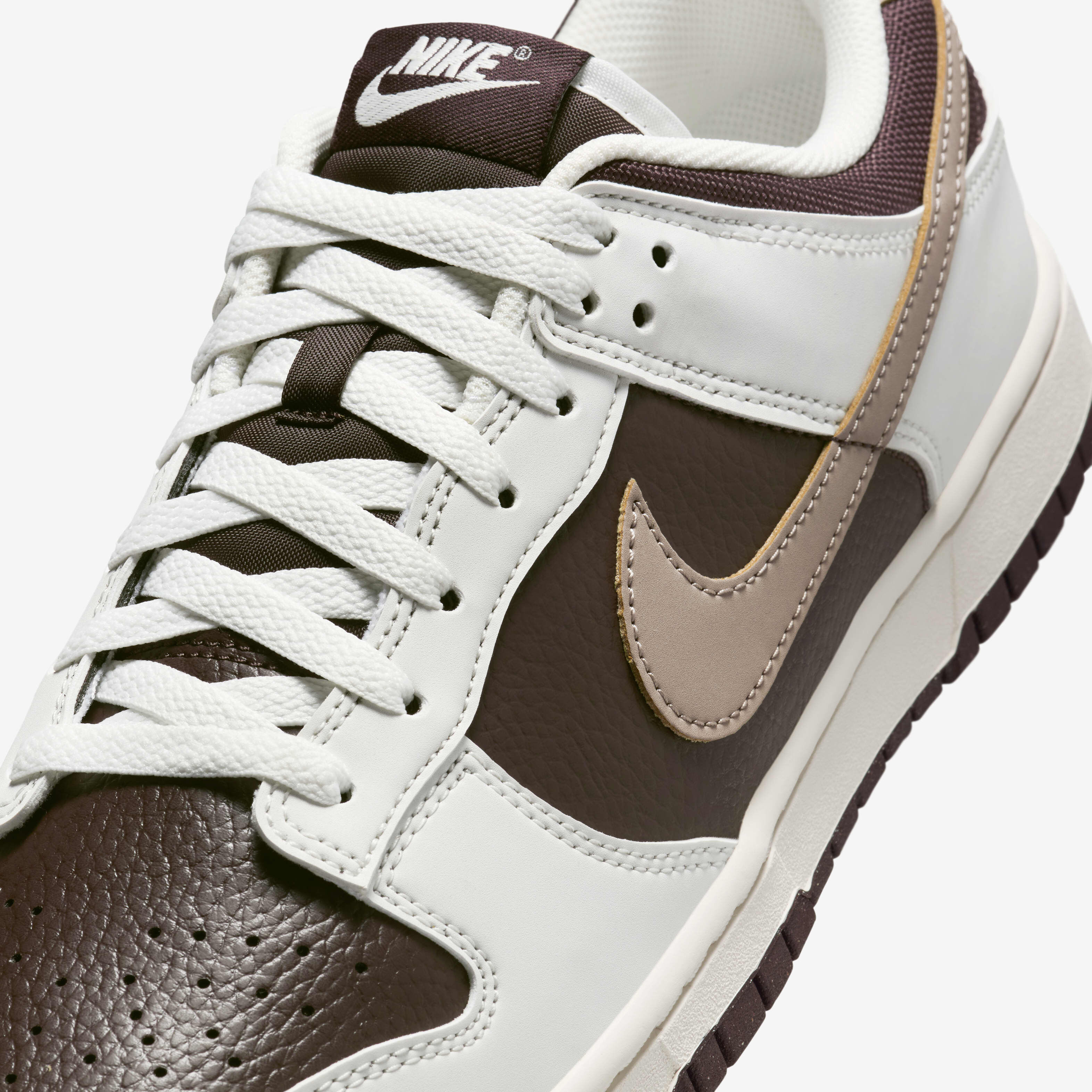 Buy Nike Dunk Low Men's Shoes - Summit White/Baroque Brown