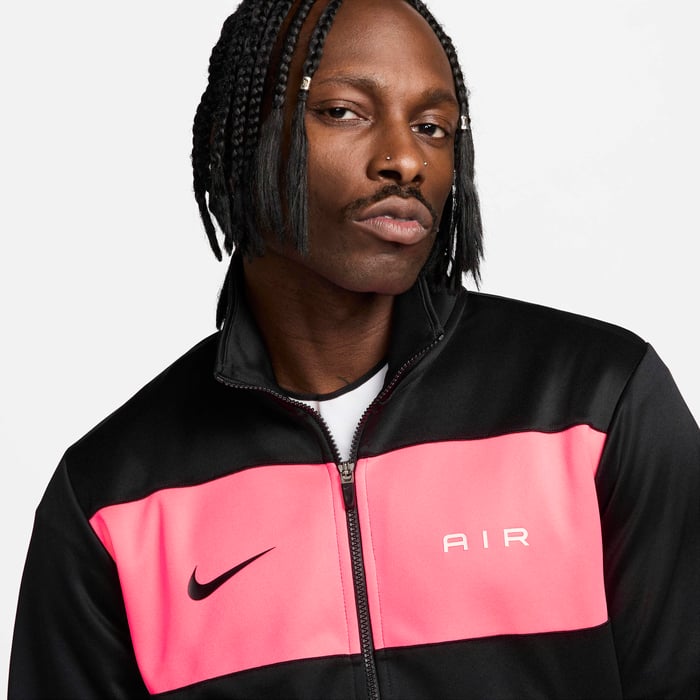 Buy Nike Air Men's Tracksuit Jacket Black/Pink Foam Nike