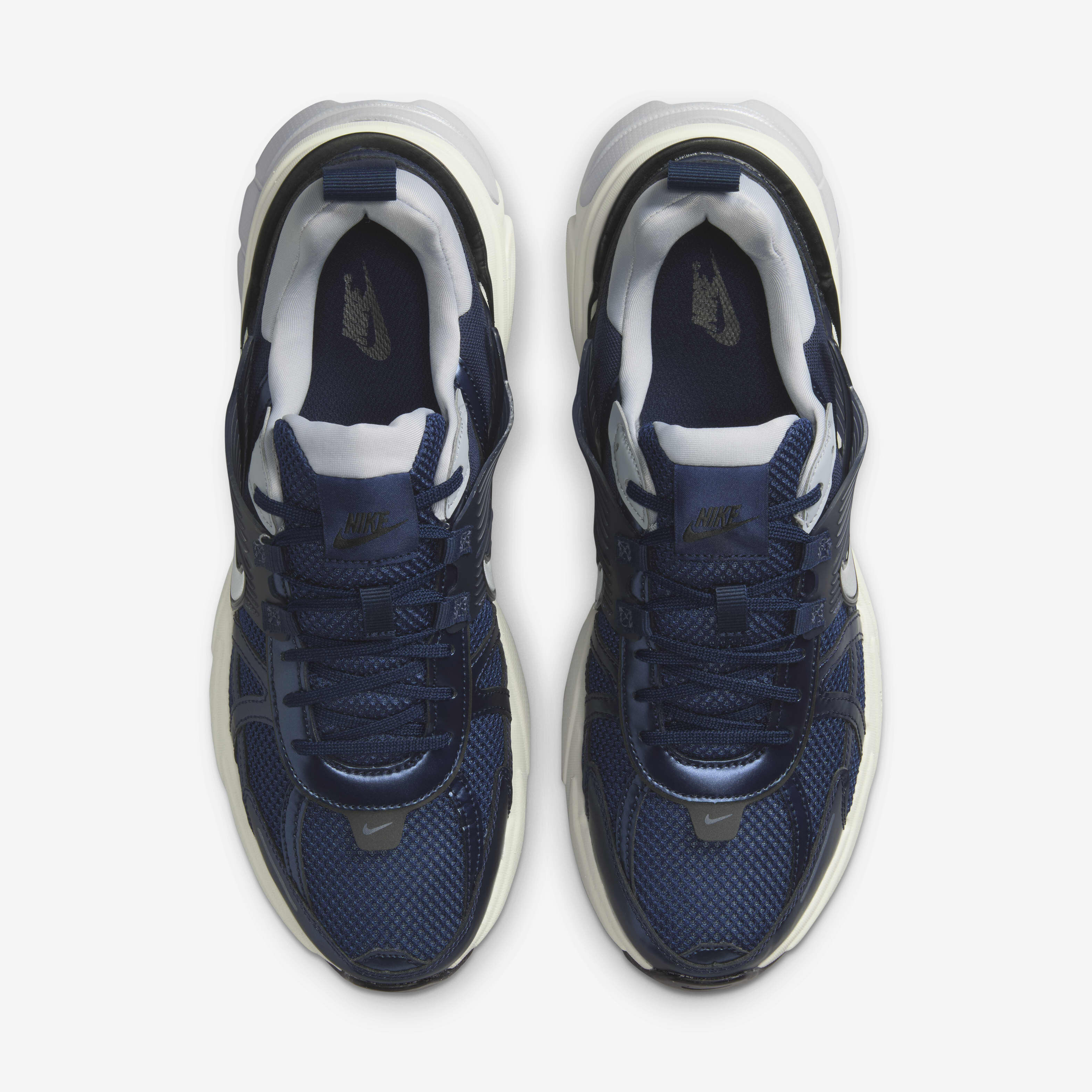 Buy Nike V2K Run Men's Shoes - Obsidian/Thunder Blue/Wolf Grey