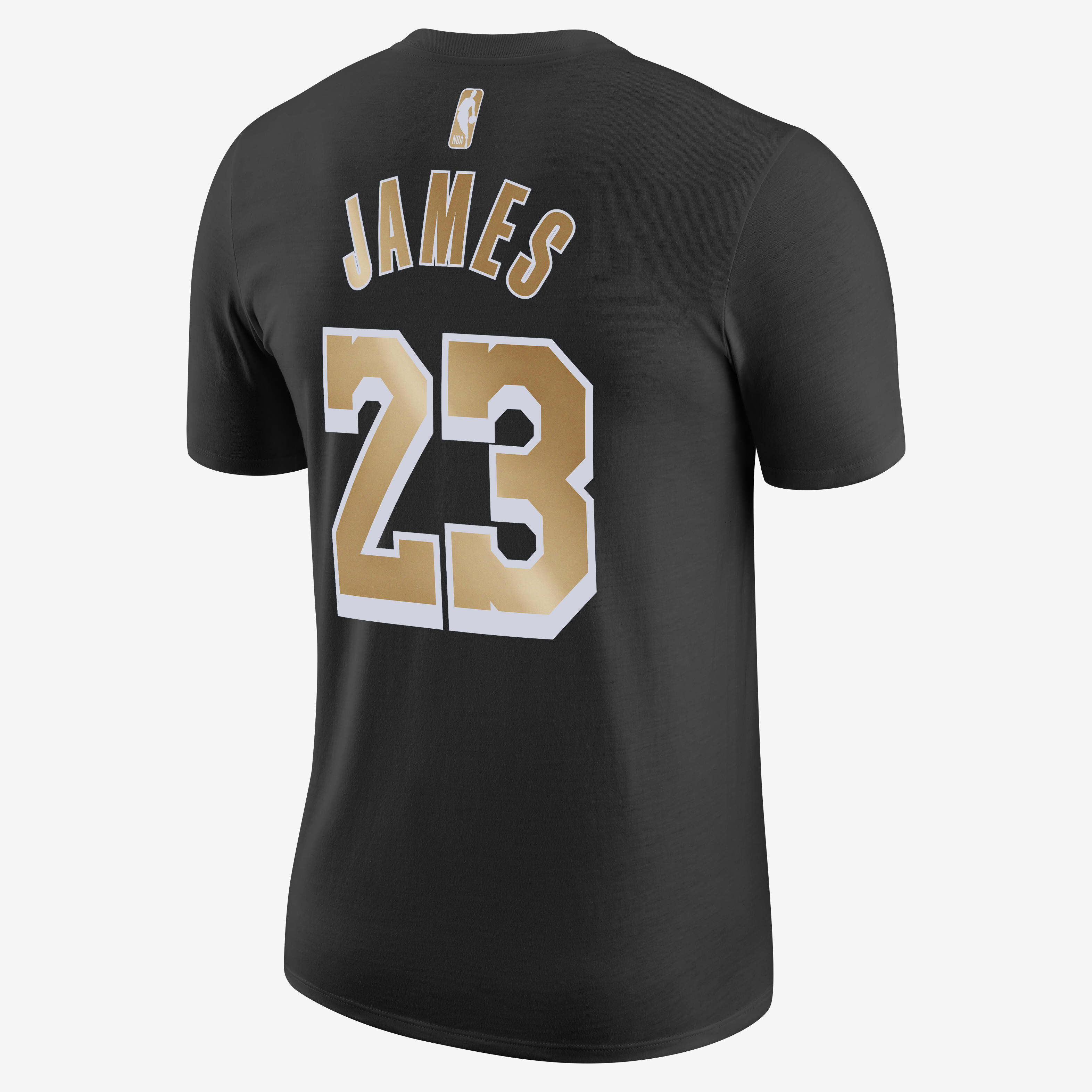Buy LeBron James Select Series Men s Nike NBA T Shirt Black Nike Kuwait Official