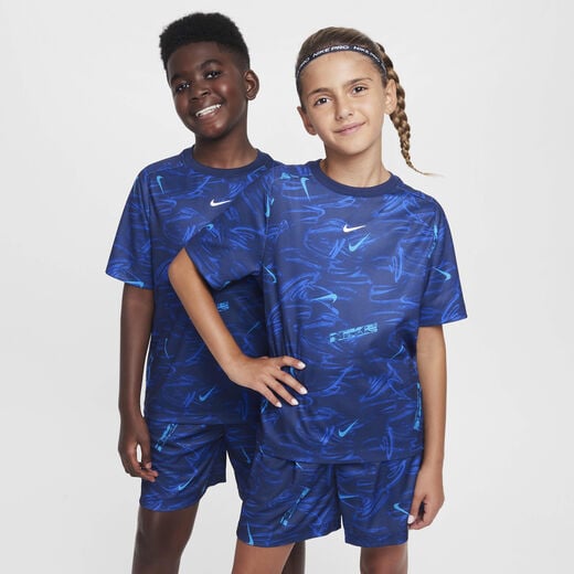 Kids' Short Sleeves Shirts-Nike, Nike Multi, Older Kids' (Boys') Dri-FIT Short-Sleeve Top