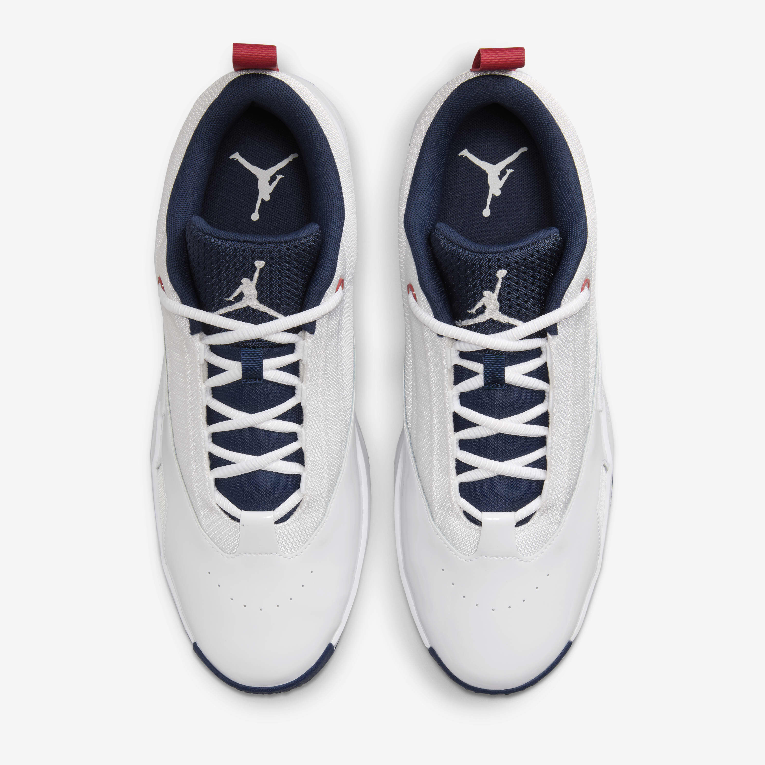Buy Jordan Max Aura 6 Men s Shoes White Varsity Red Midnight Navy Nike Kuwait Official