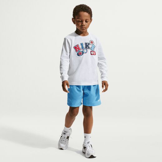 Kids' Long Sleeves Shirts-Nike, Nike, Little Kids' Graphic Long-Sleeve T-Shirt