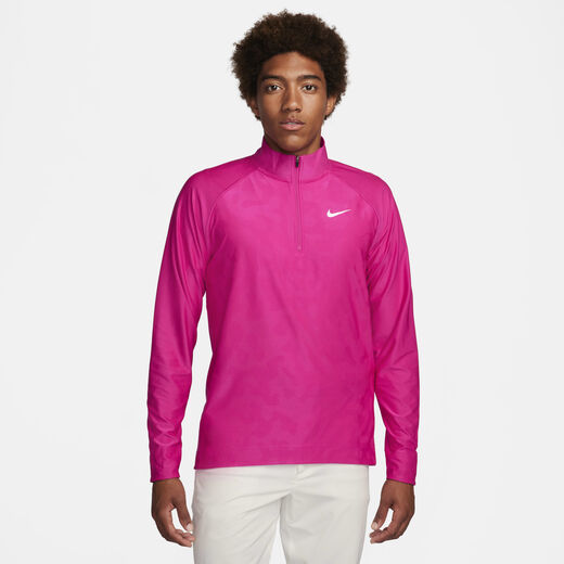 Men's Long Sleeves Shirts-Nike, Nike Dri-FIT ADV Tour, Men's 1/2-Zip Golf Top