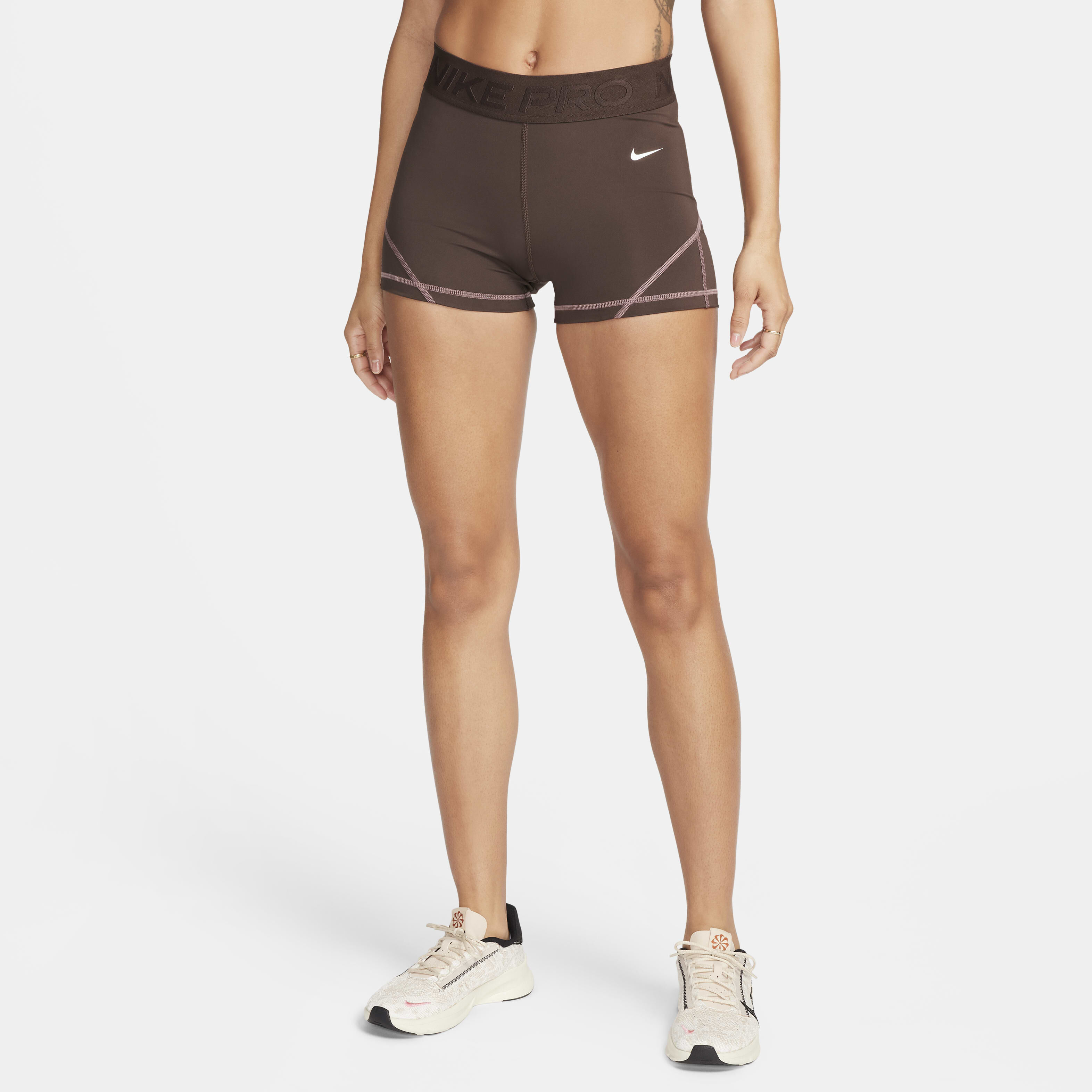 nike pro women's 8cm shorts