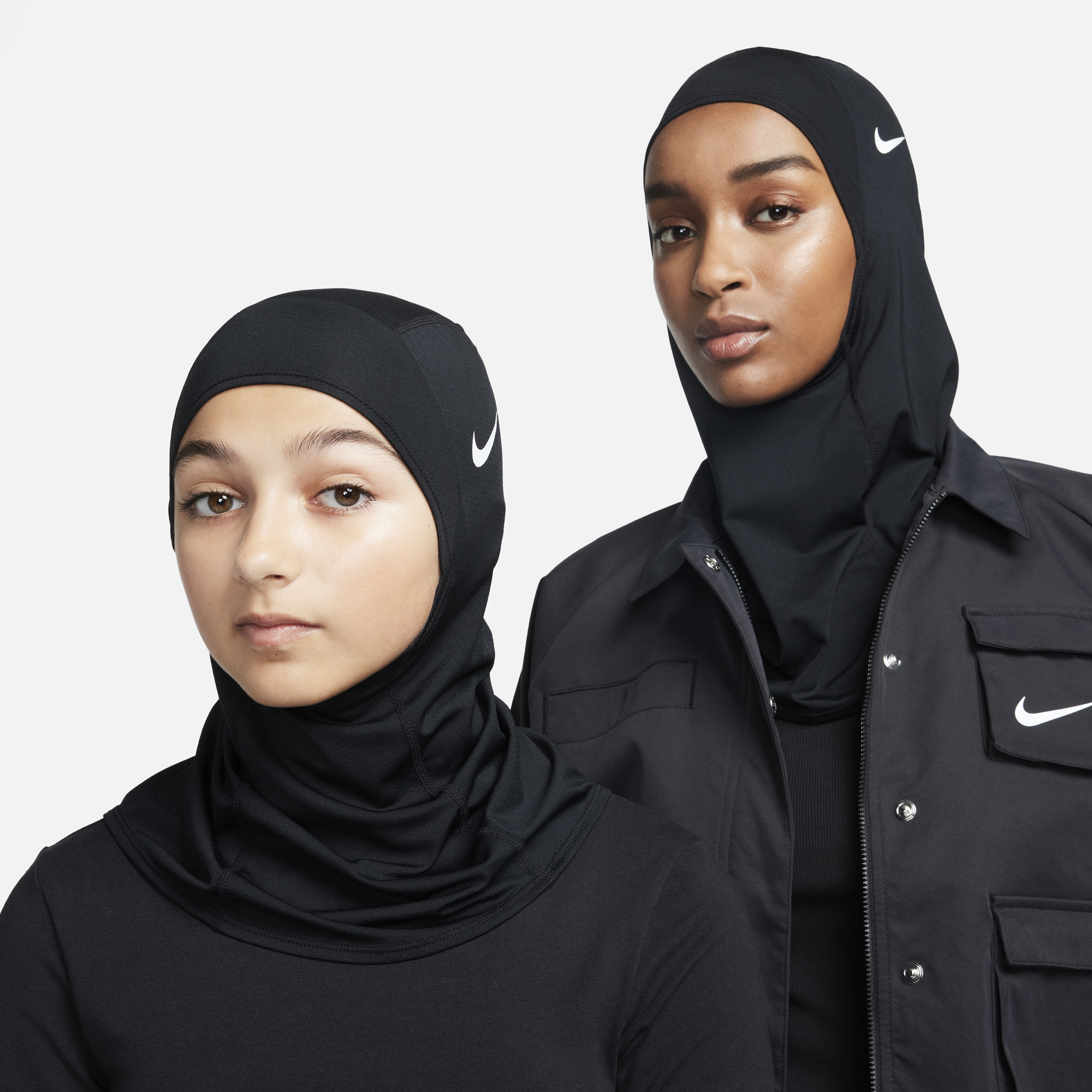 Buy Nike Pro Hijab 2.0 - Black/White | Nike Kuwait Official