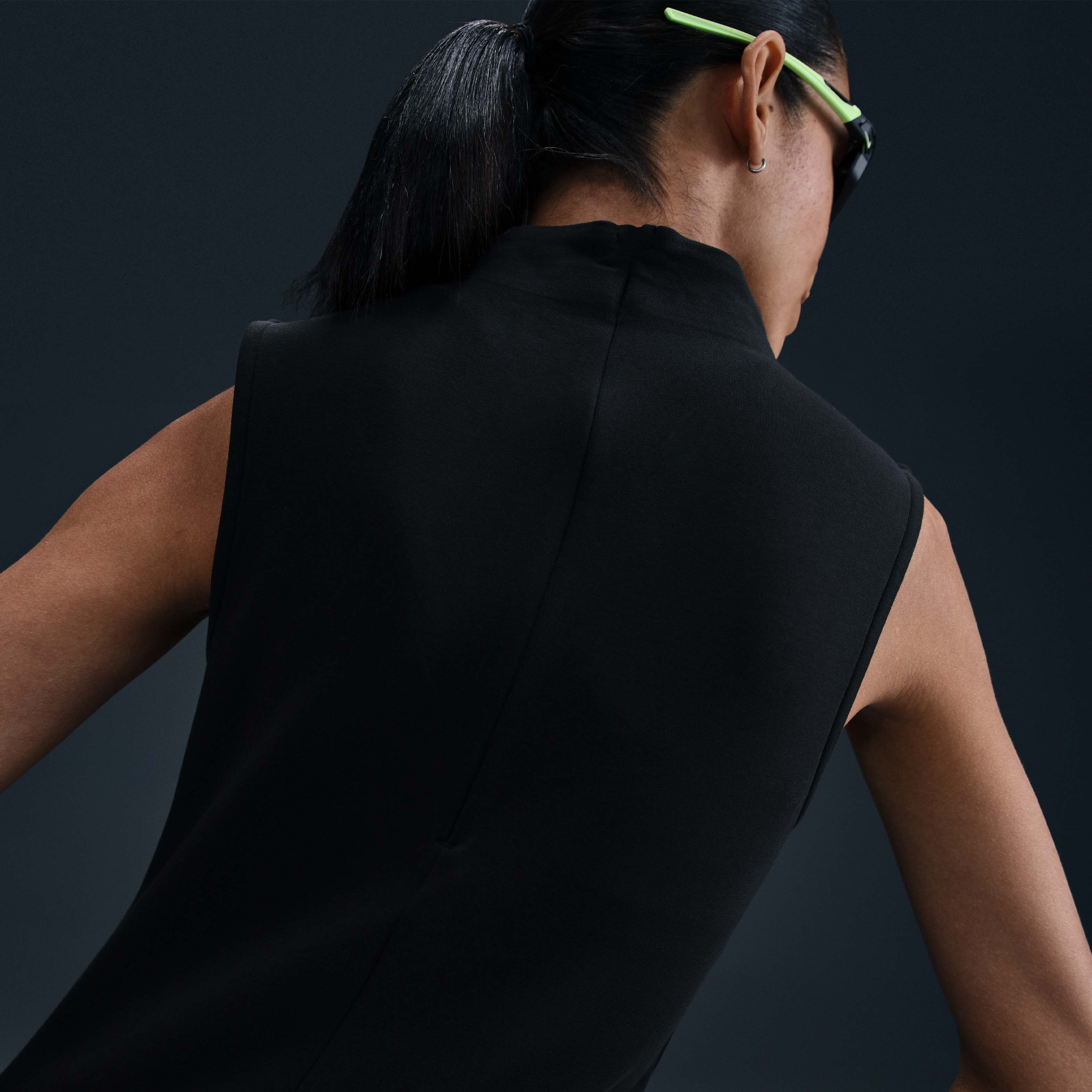 ★Nike★ Sportswear Tech Fleece Slim Maxi Tank Dress W Black Nike Sportswear Tech Fleece Maxi Tank Dress in Black | Lyst