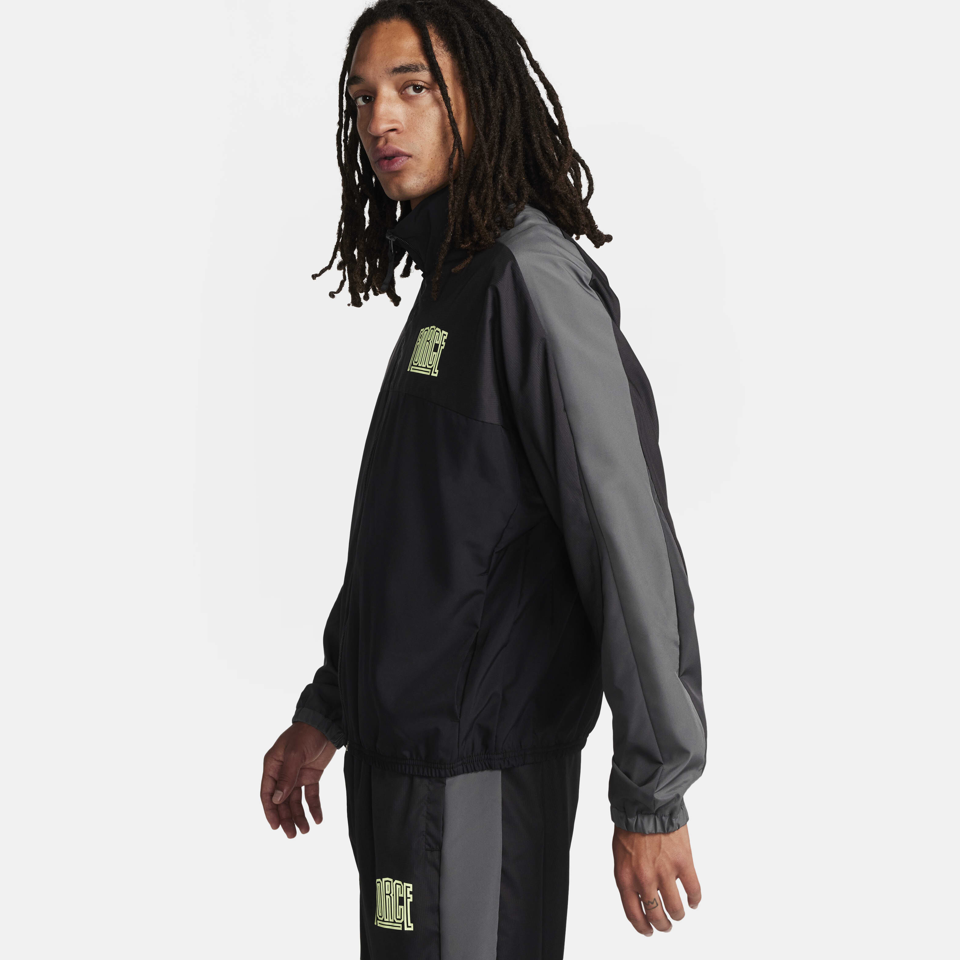 [美品]NIKE Premium Basketball Jacket black Buy Nike Men's Premium Basketball Jacket - Off-Noir/Gym Red