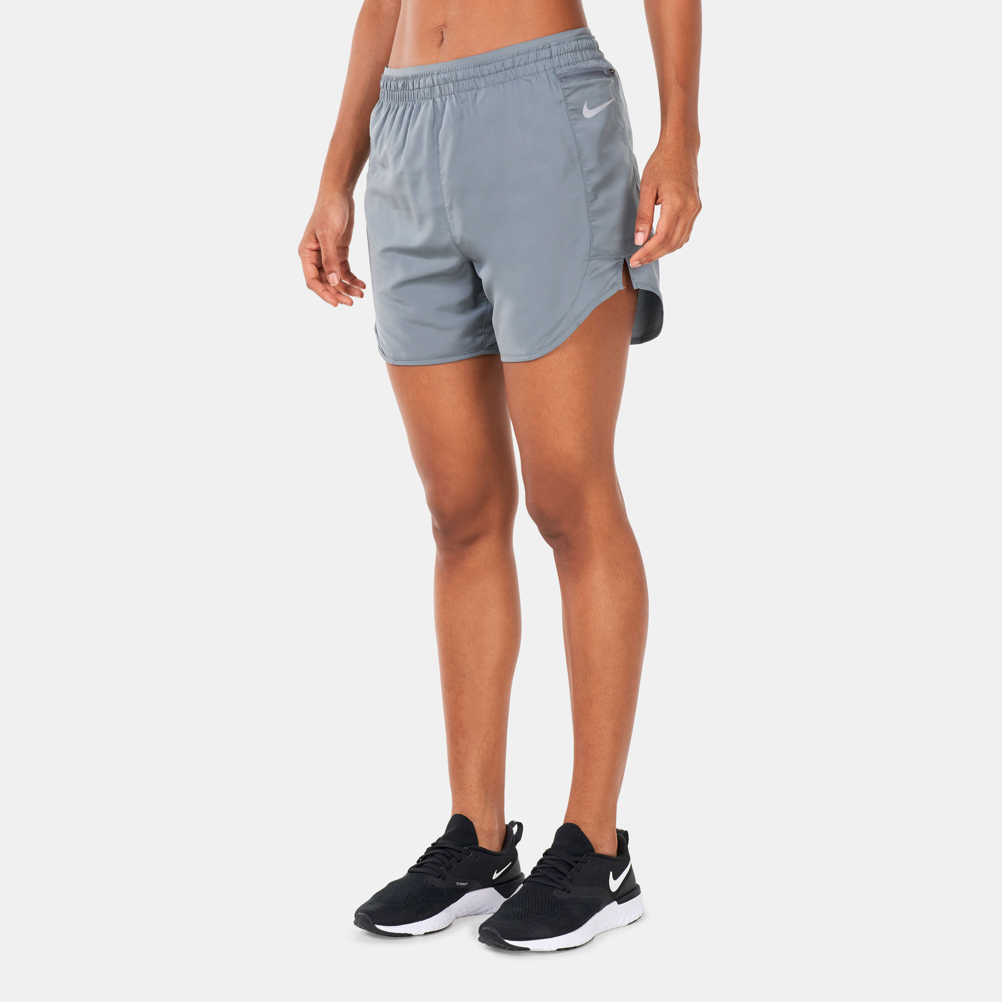 Nike gray shorts womens shop