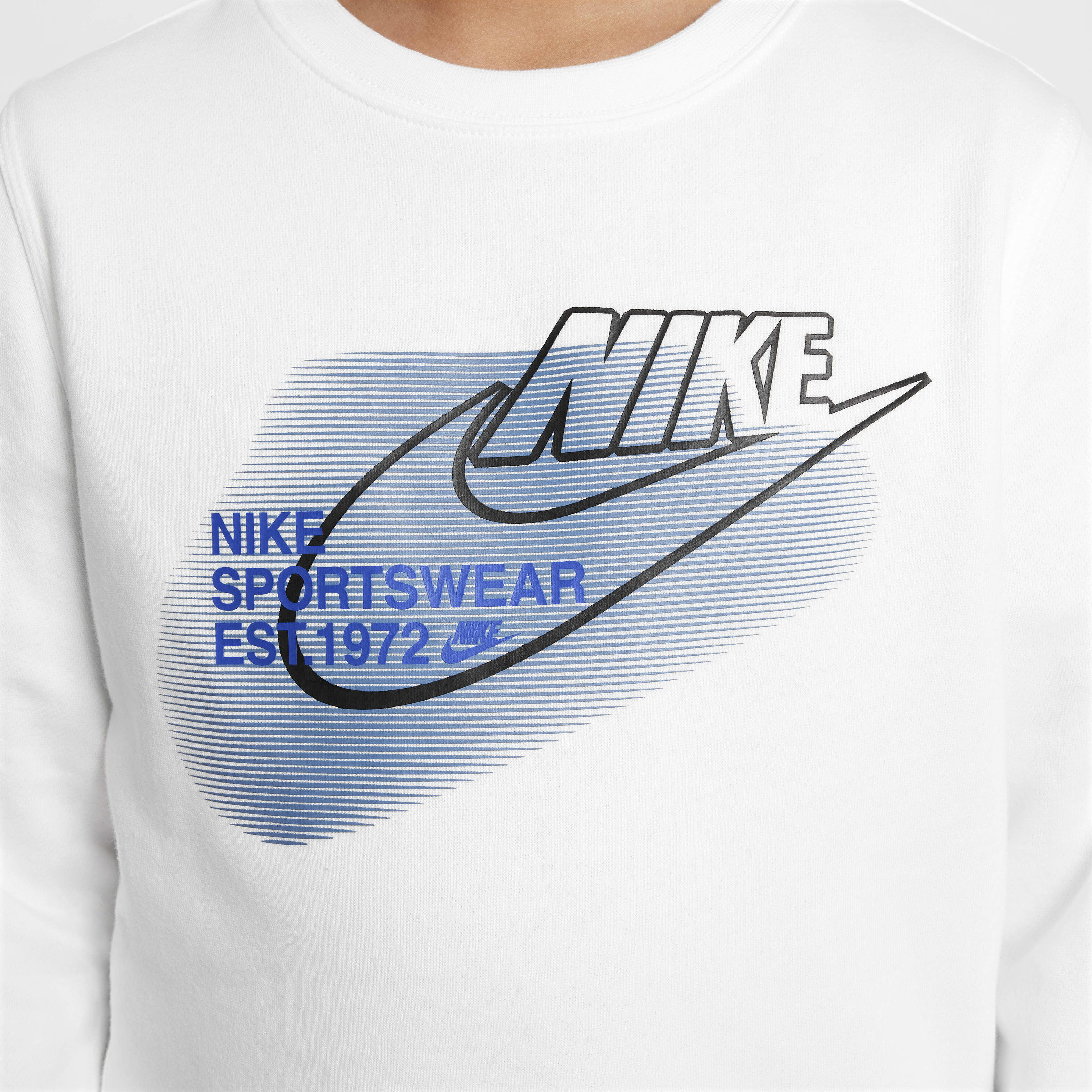 Nike sportswear archive logo sweatshirt online