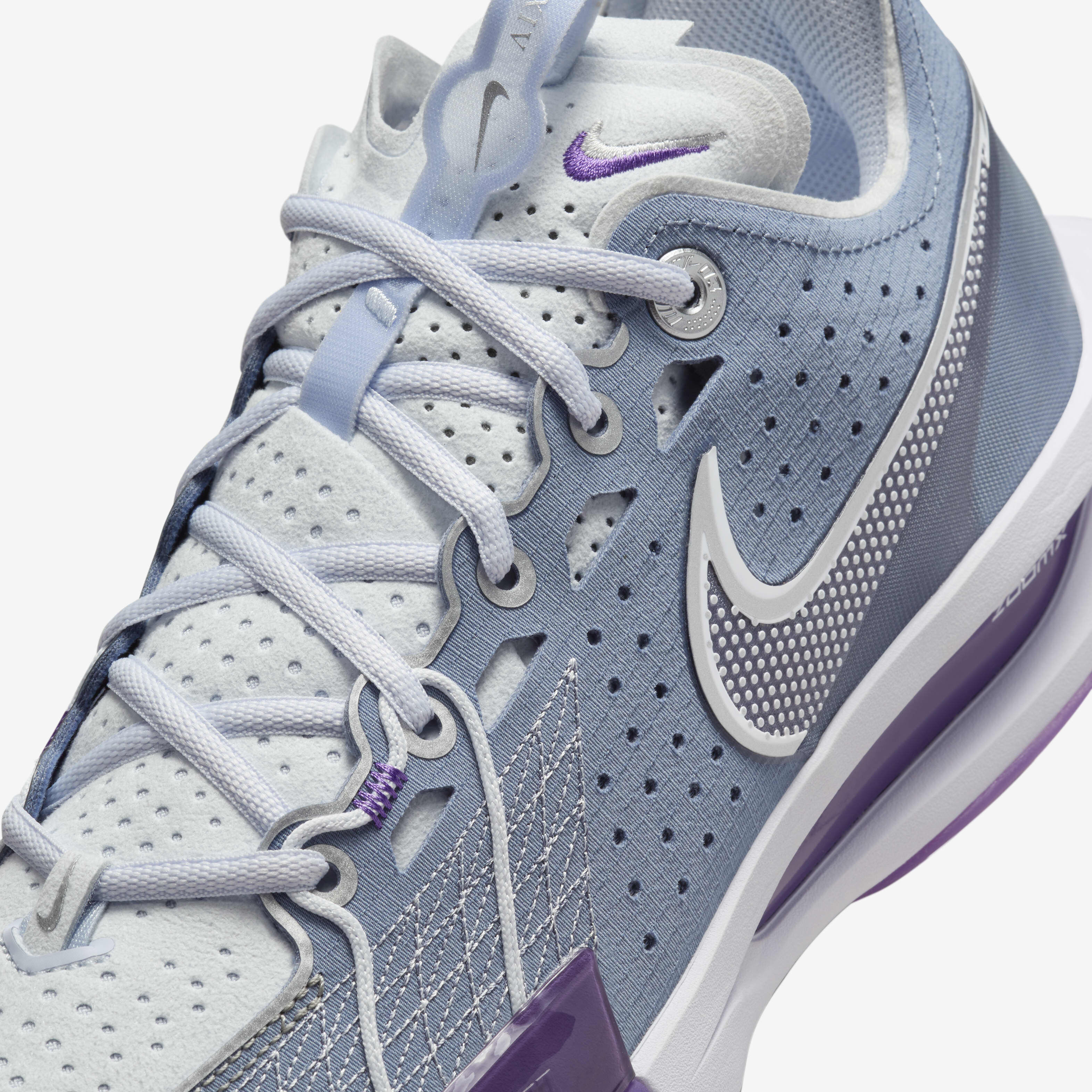 Buy Nike G.T. Cut 3 Basketball Shoes Ashen Slate Football Grey Barely Grape Metallic Silver Nike Kuwait Official