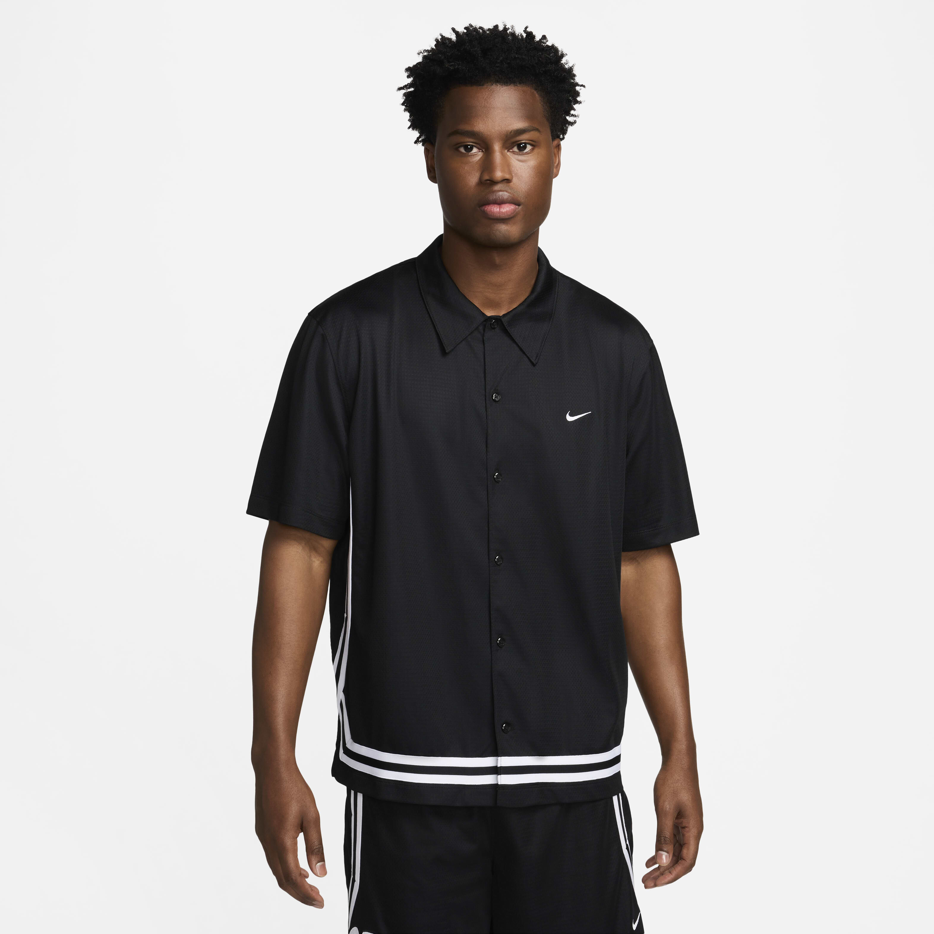 Buy Nike DNA Crossover Men s Dri FIT Short Sleeve Basketball Top Black White Nike Kuwait Official
