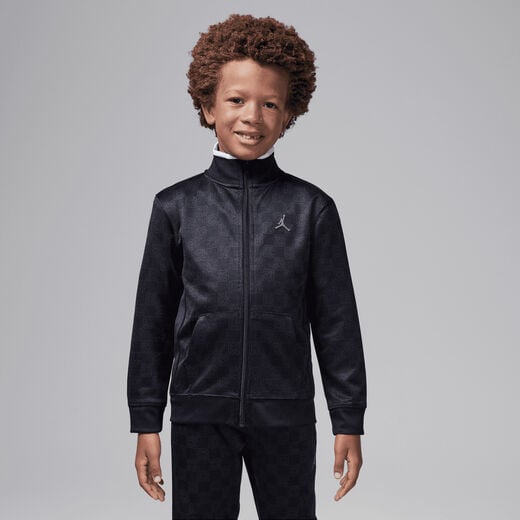 Kids' Track Jackets-JRDN, Jordan, Little Kids' Monogram Track Jacket