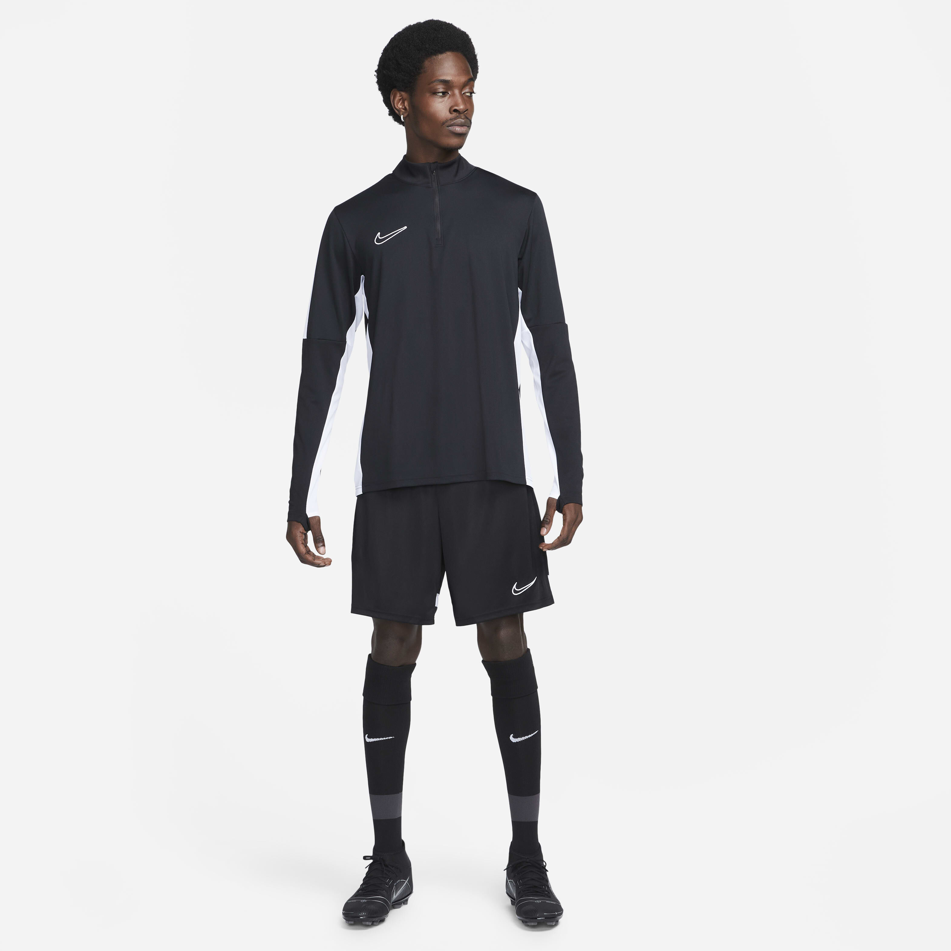Buy Nike Academy Men s Dri FIT 1 2 Zip Football Top Nike Kuwait Official