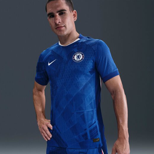 Men's T-shirts-Nike, Chelsea F.C. 2025/26 Match Home, Men's Nike Dri-FIT ADV Football Authentic Shirt
