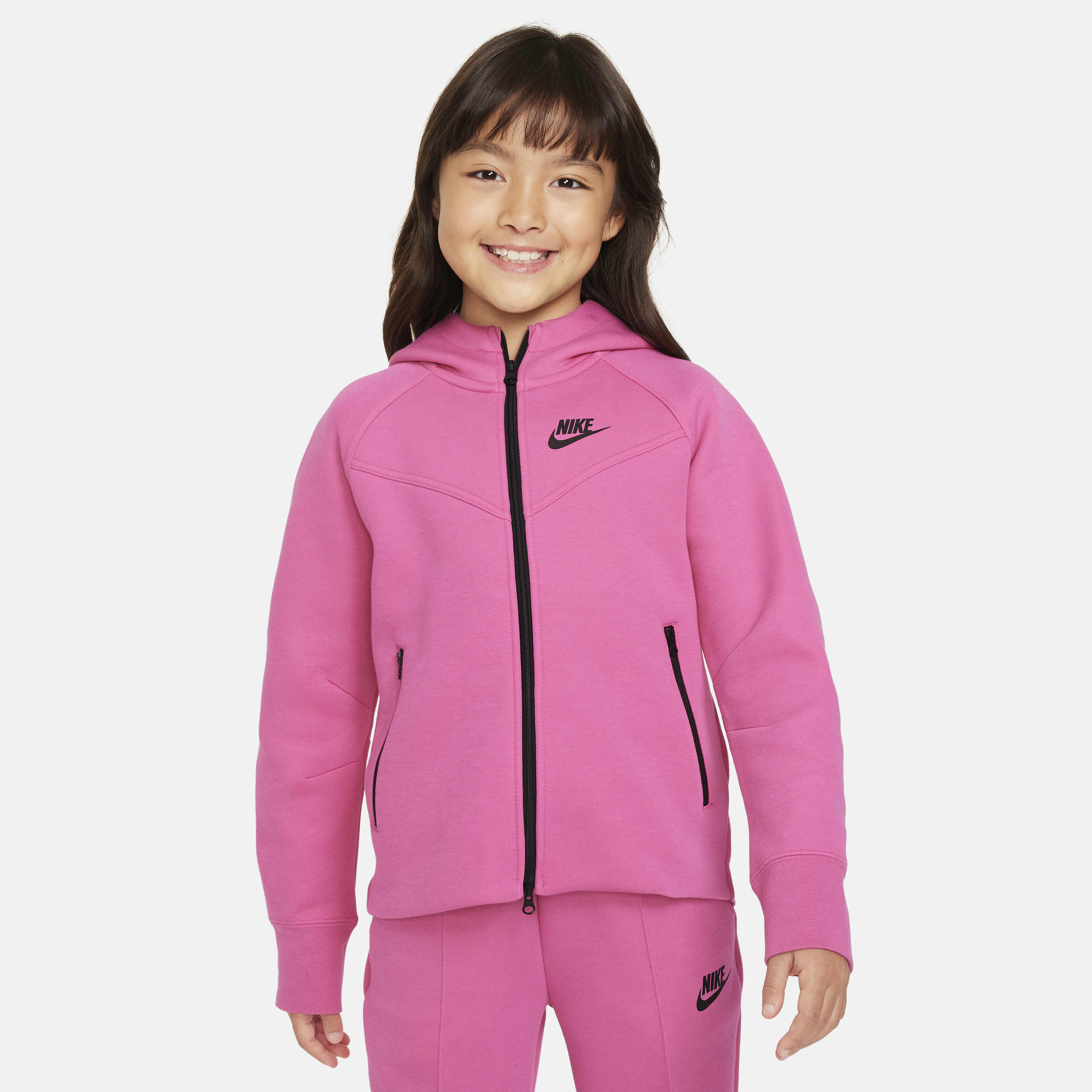 Buy Nike Sportswear Tech Fleece Older Kids' (Girls') Full-Zip