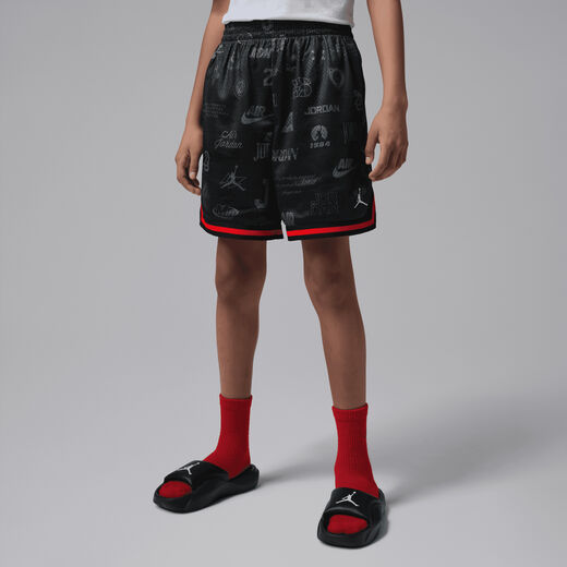 Jordan Shorts-JRDN, Jordan, Big Kids' Printed Mesh Taping Shorts