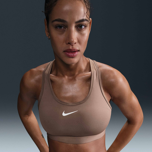New In-Nike, Nike Swoosh Medium Support, Women's Padded Sports Bra
