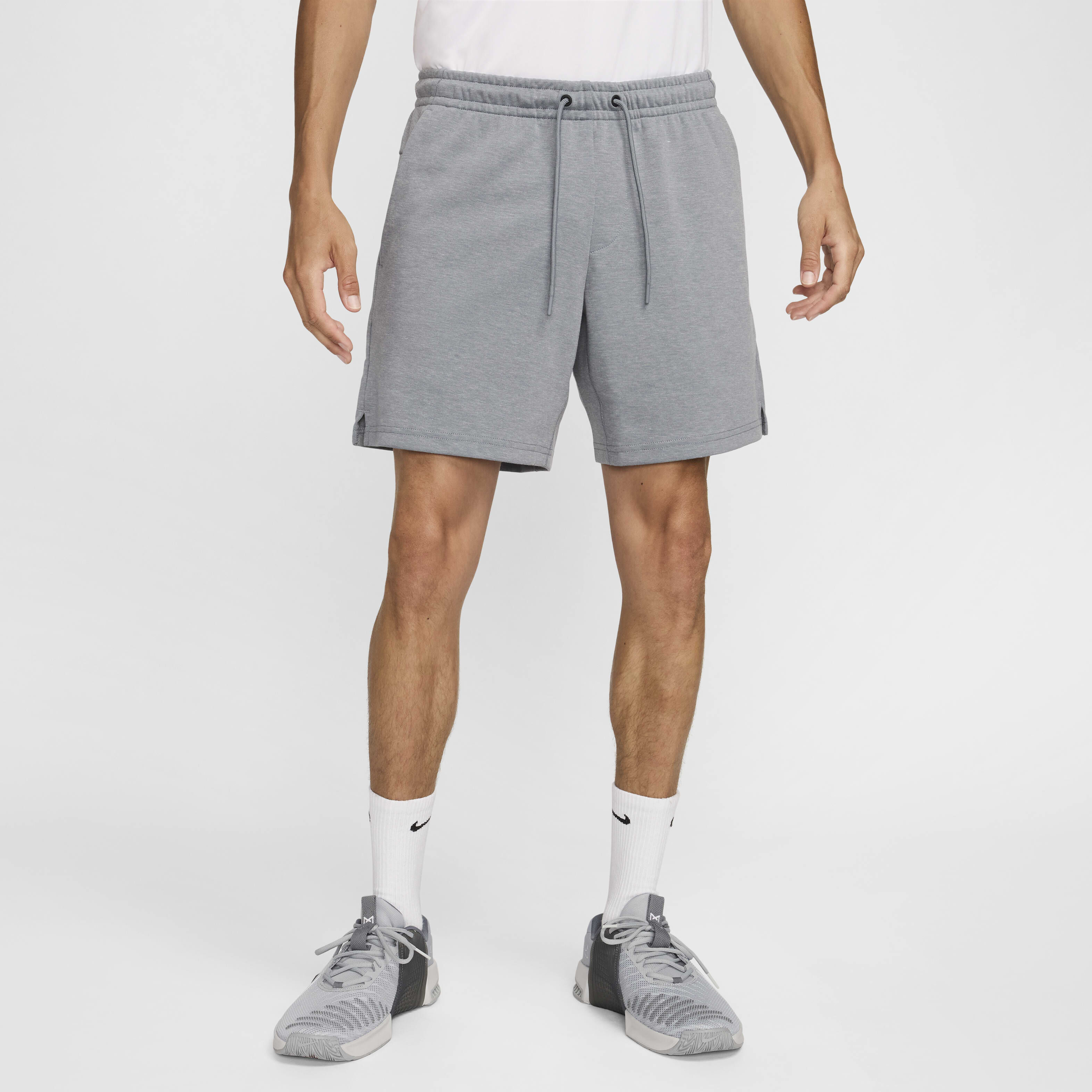 Nike men's dri-fit fleece training shorts 8 in top