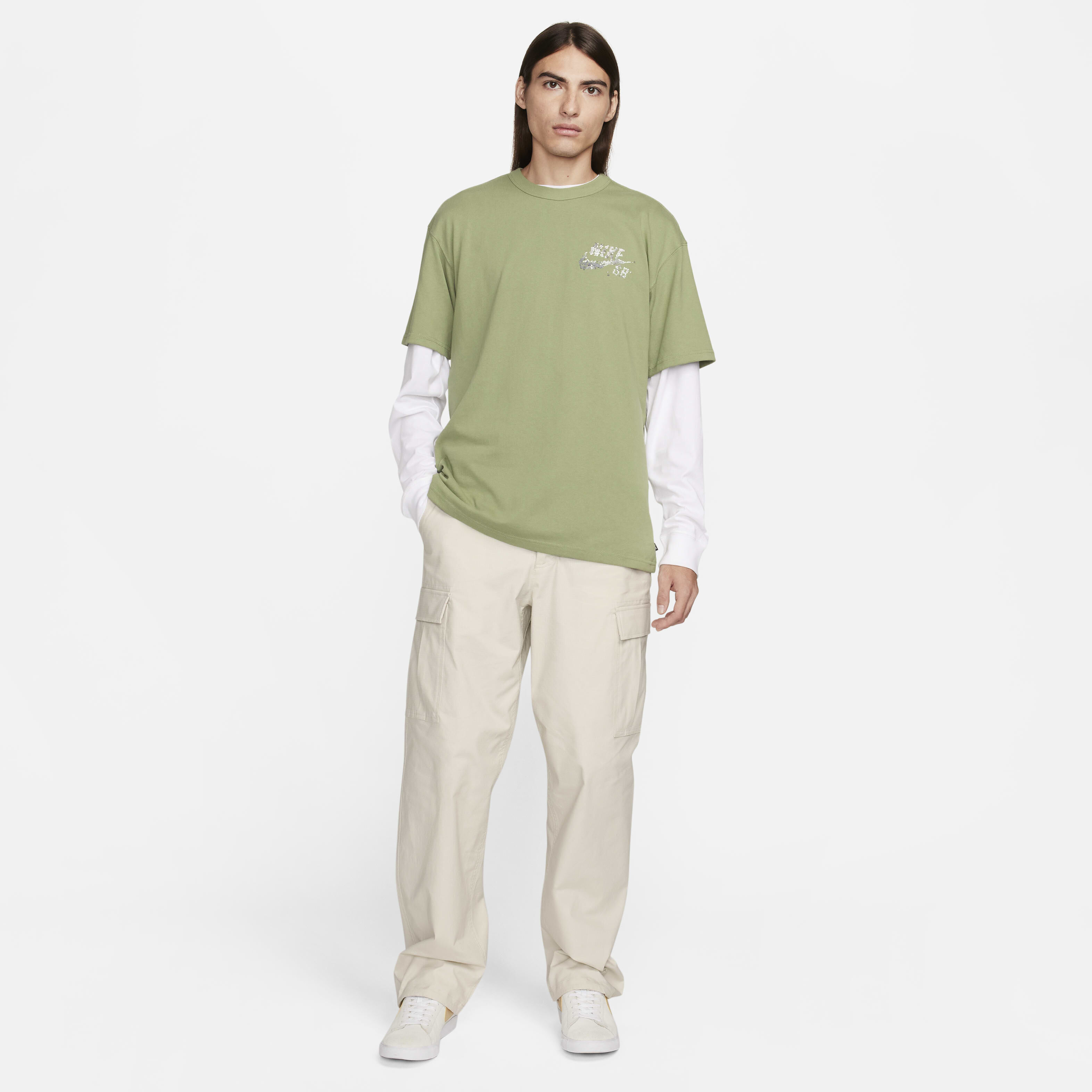 Buy Nike SB Yuto Max90 T-Shirt - Oil Green | Nike Kuwait