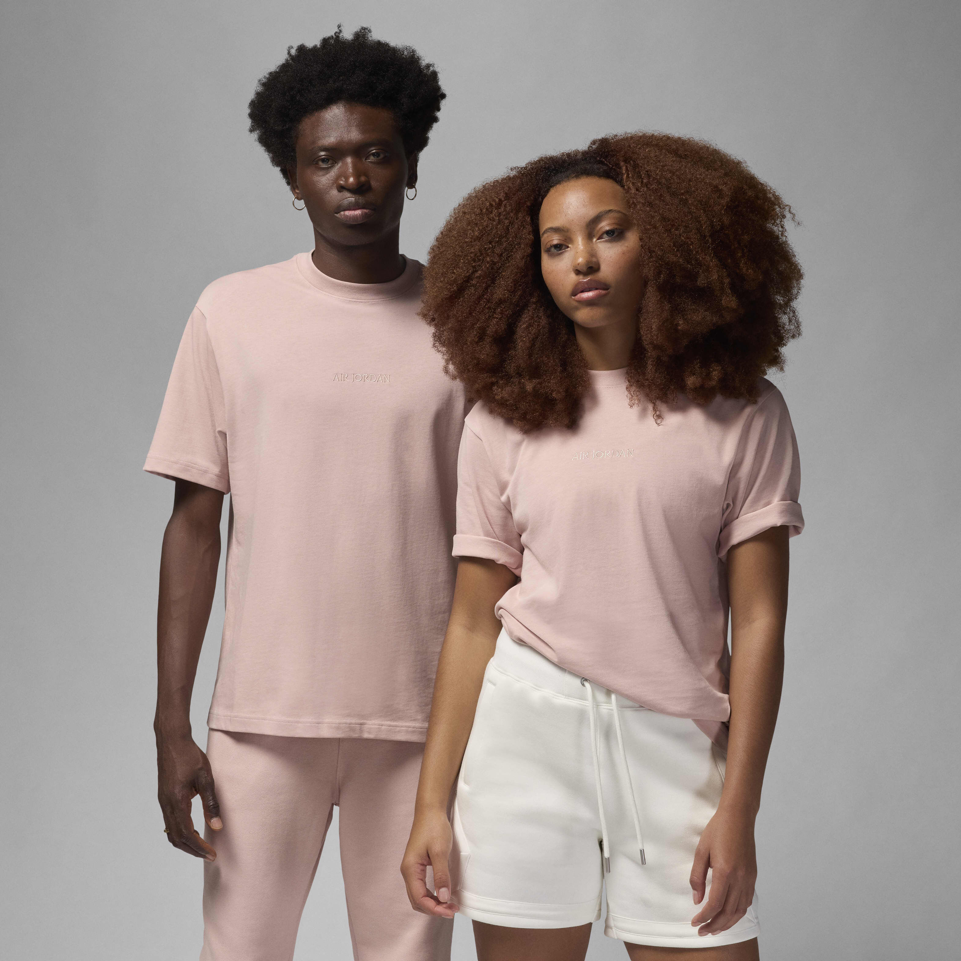Buy Air Jordan Wordmark 85 Men's T-Shirt - Pink Oxford/Pink