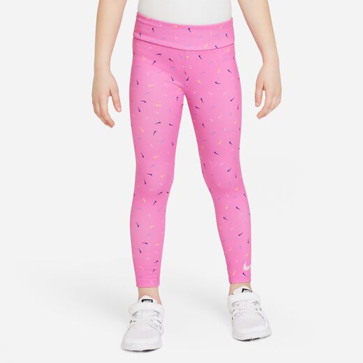 Kids Tights & Leggings-Nike, Nike Swooshfetti Leggings, Little Kids Dri-FIT Leggings