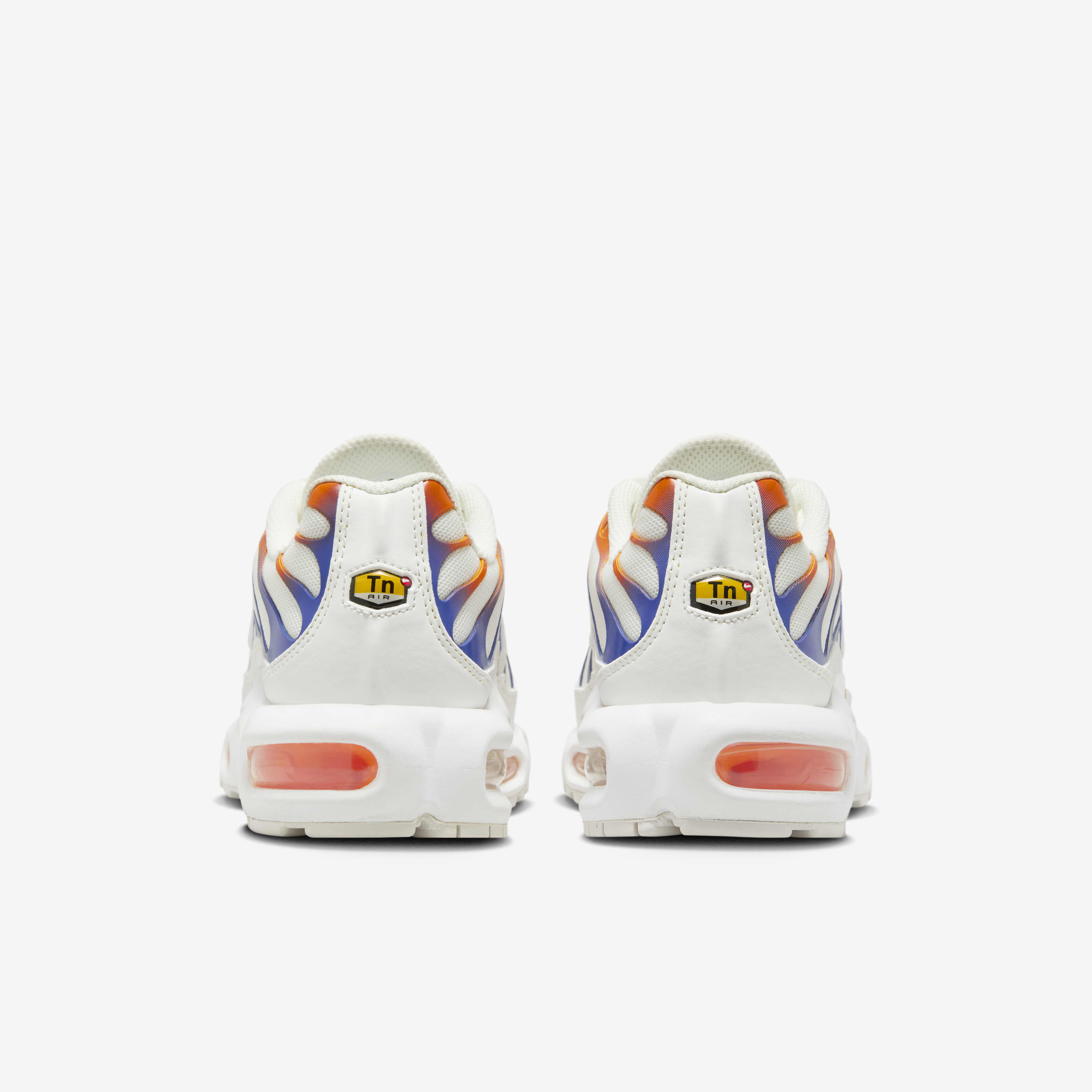 Buy Nike Air Max Plus Women s Shoes Summit White Racer Blue Safety Orange White Nike Kuwait Official