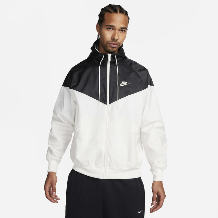 Buy Nike Sportswear Windrunner Men's Hooded Jacket Sail/Black